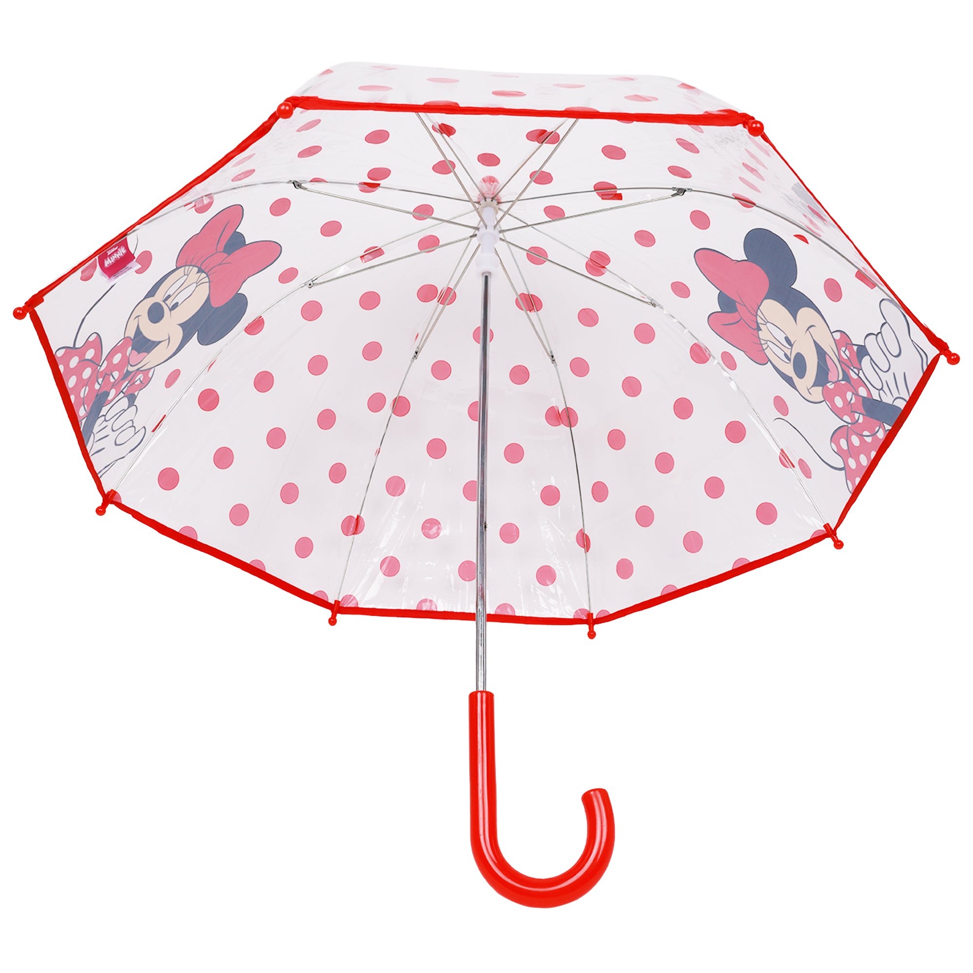 Disney Minnie Mouse Children’s Clear Dome Umbrella