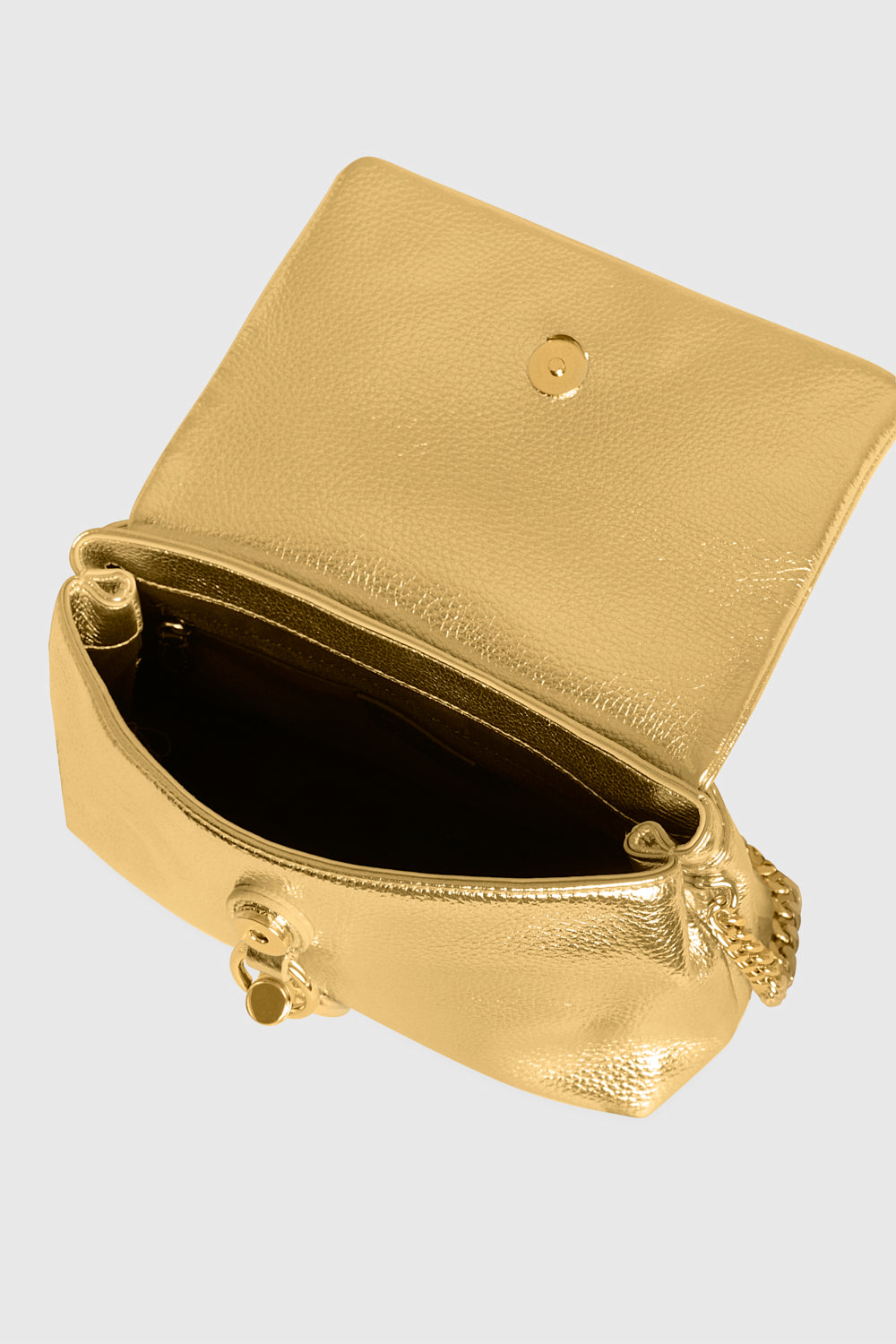 Rebecca Minkoff Flap Crossbody Gold