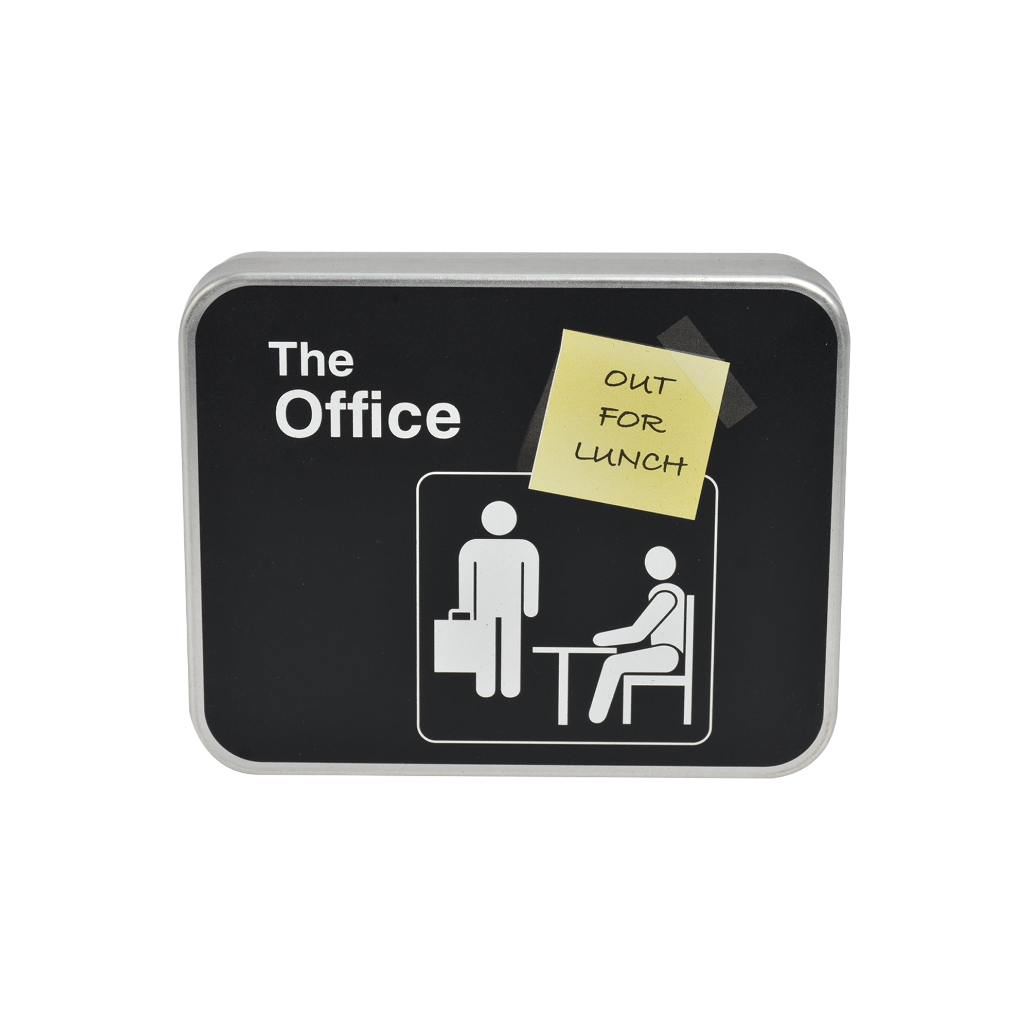 The Office Dunder Mifflin Inc. Paper Company Bifold Wallet in a Decorative Tin Case Multi, Unisex