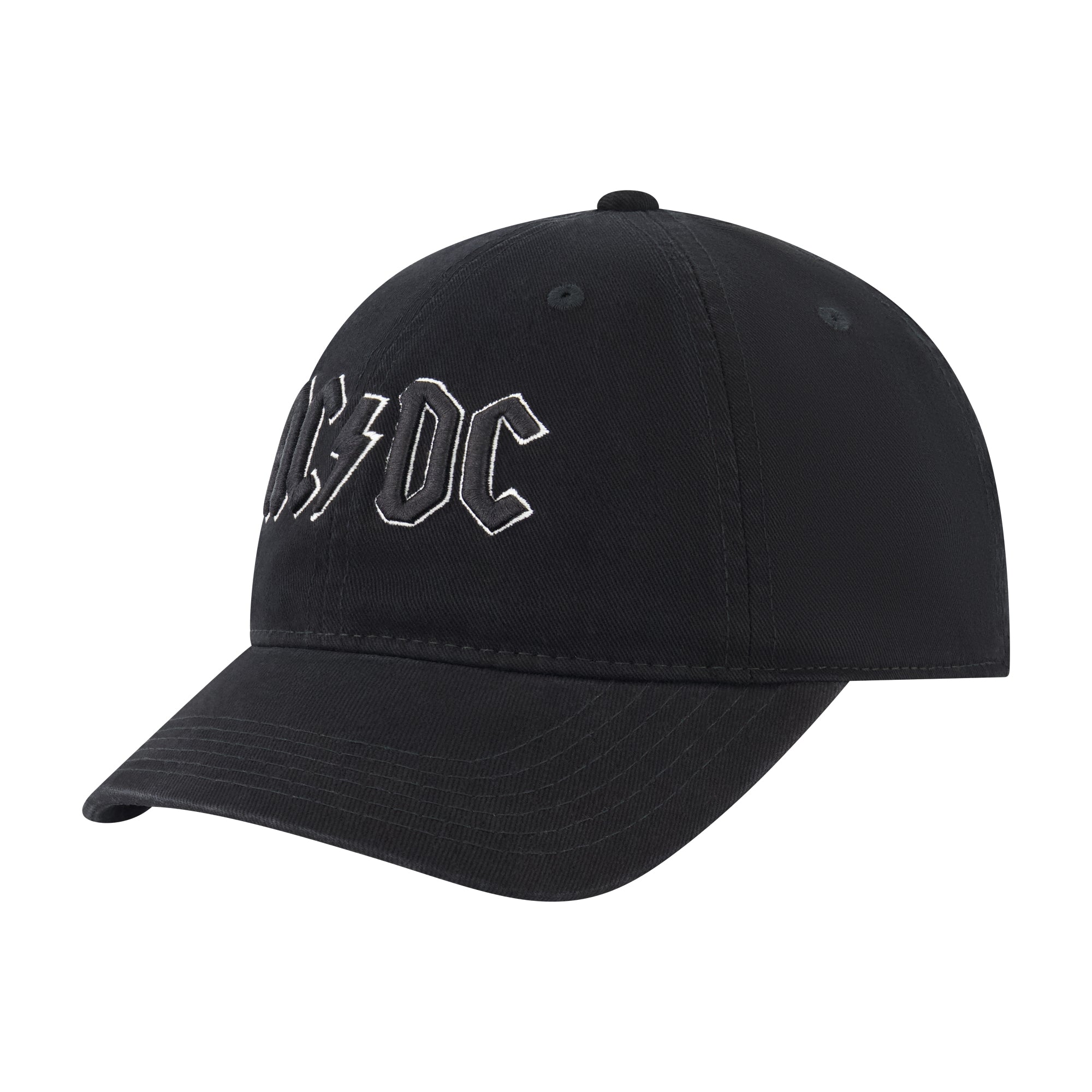 AC/DC Embroidered Logo Baseball Cap – Adjustable Strapback Hat