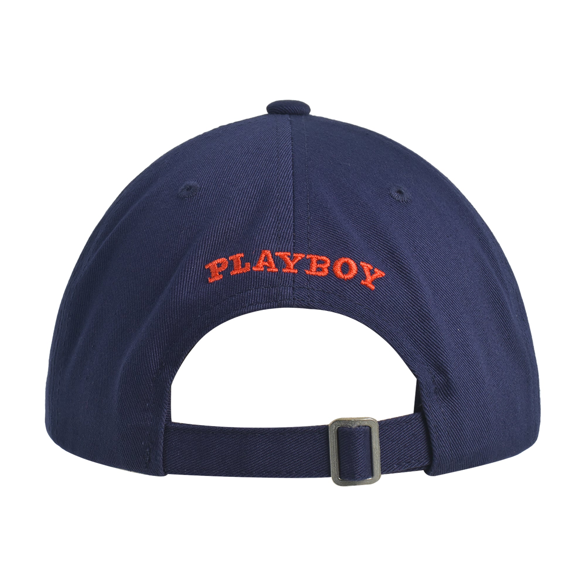 Concept One Playboy Dad Hat, Cotton Twill Adjustable Baseball Cap with Curved Brim