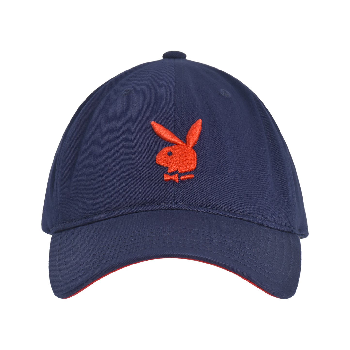 Concept One Playboy Dad Hat, Cotton Twill Adjustable Baseball Cap with Curved Brim