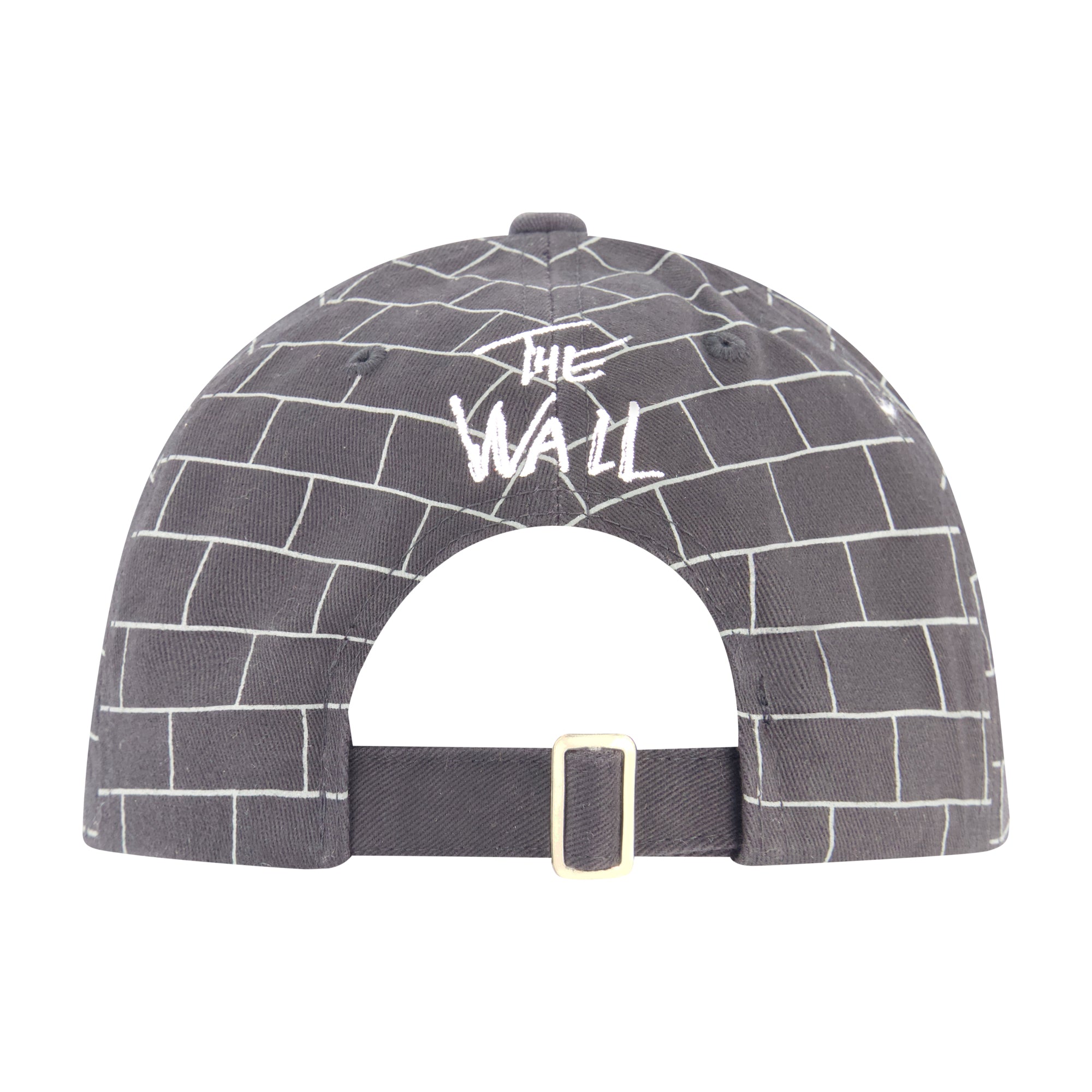 Pink Floyd With Brick All Over Print Adjustable Baseball Curved Hat, Black