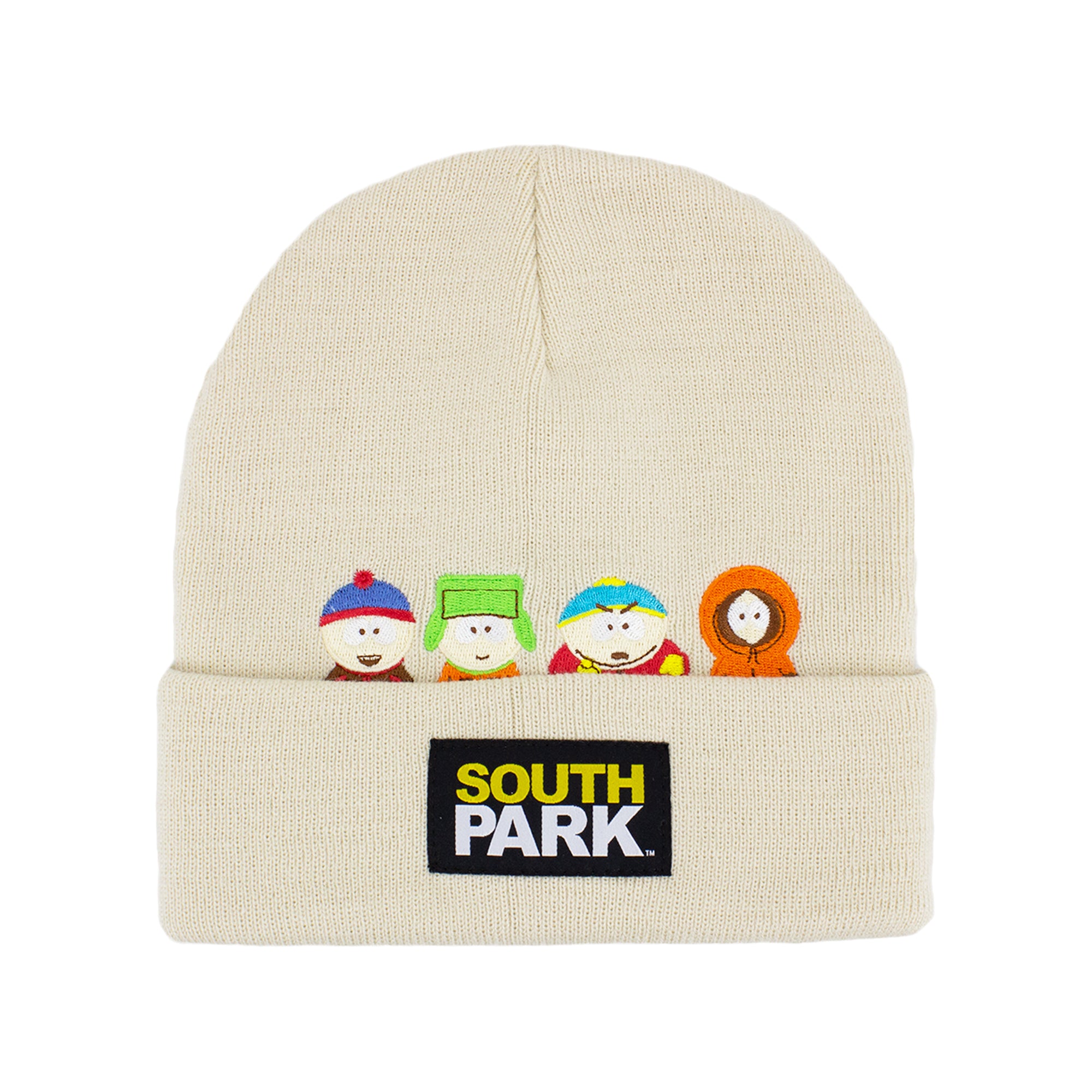 South Park Character Embroidered Cuffed Beanie Hat