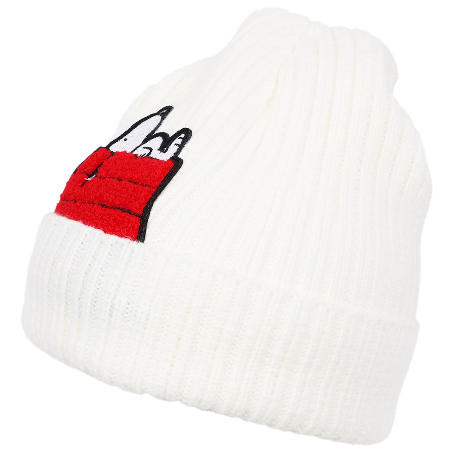 Peanuts Snoopy Red Doghouse Scarf and Beanie Set