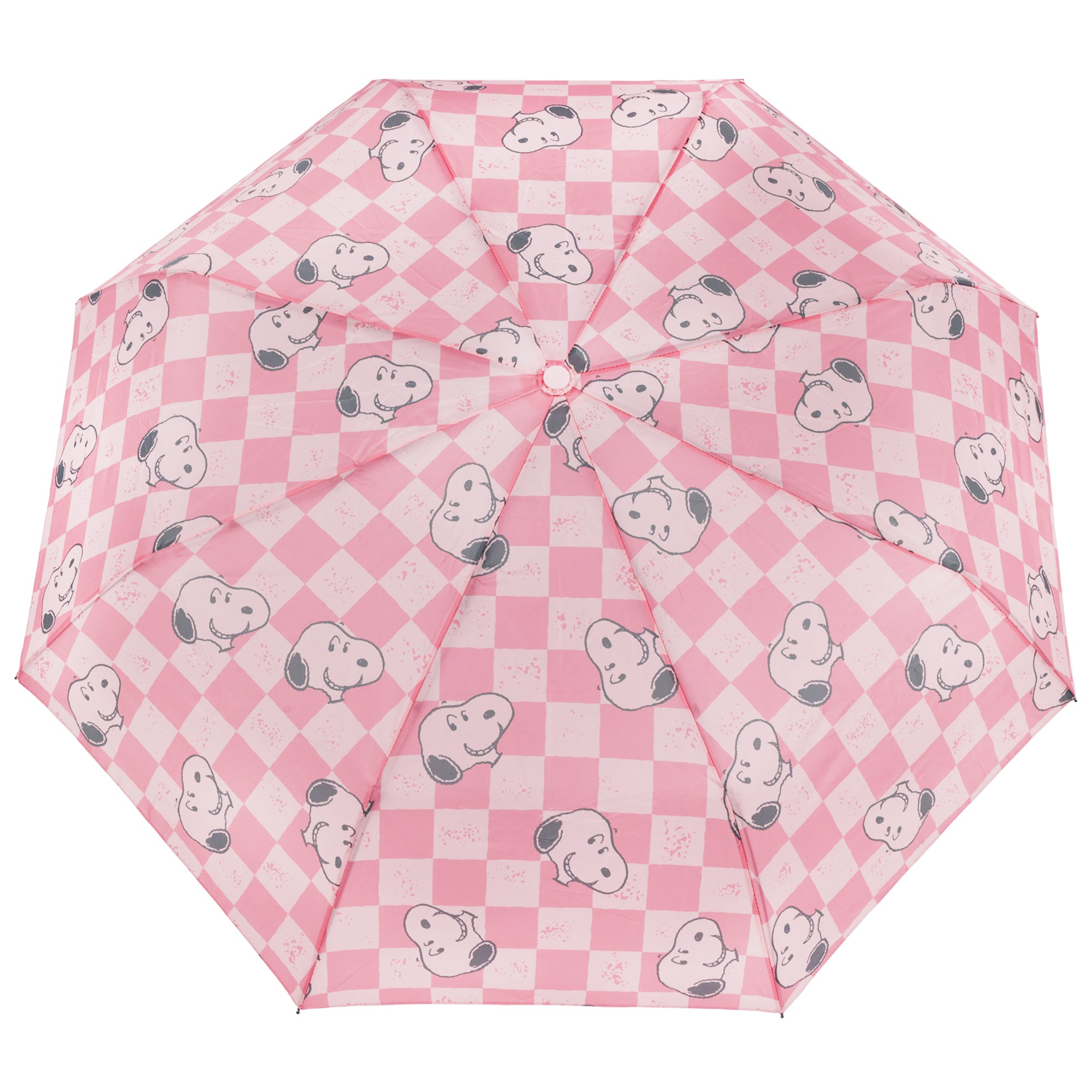 Peanuts Snoopy Pink Checker Umbrella