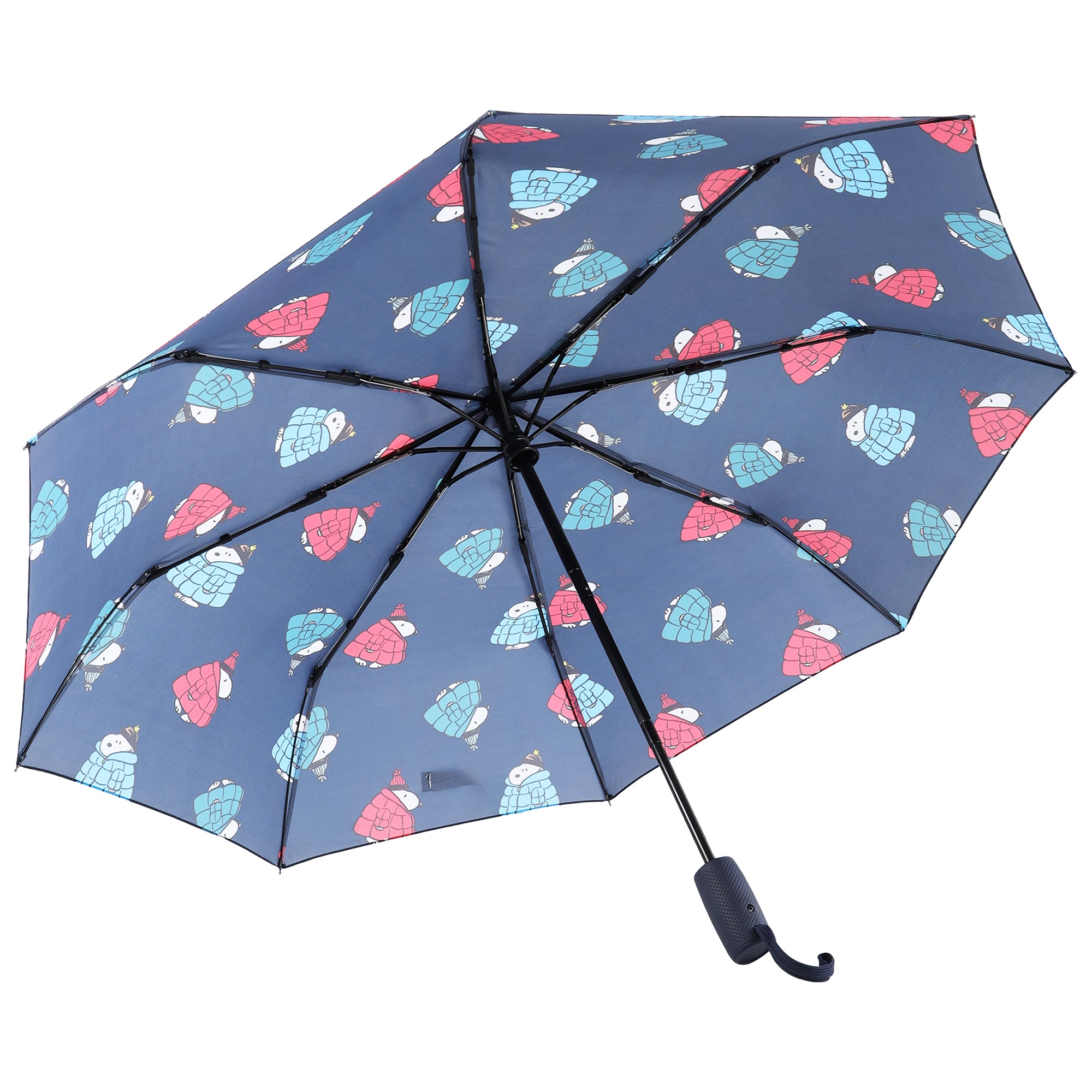 Peanuts Snoopy Puffer Jacket All-Over Print Auto Open & Close Umbrella