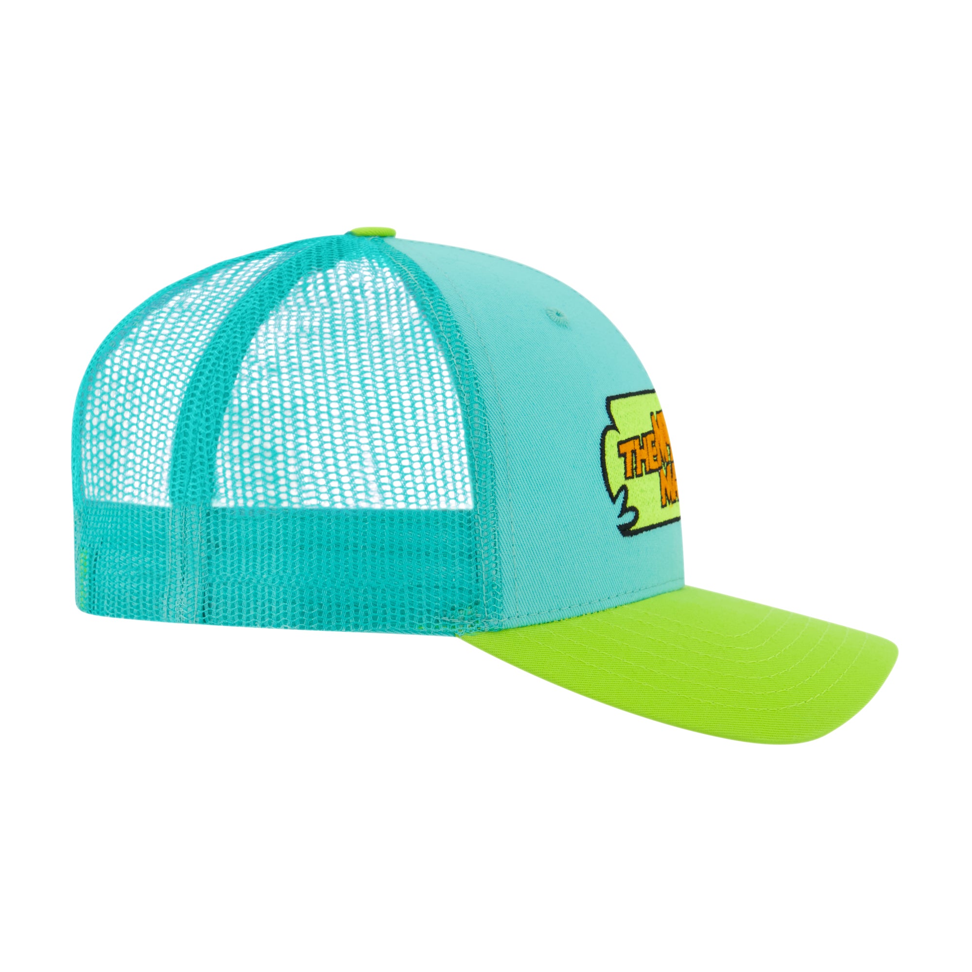 Scooby-Doo The Mystery Machine Trucker Hat – Embroidered Logo Mesh Snapback Cap