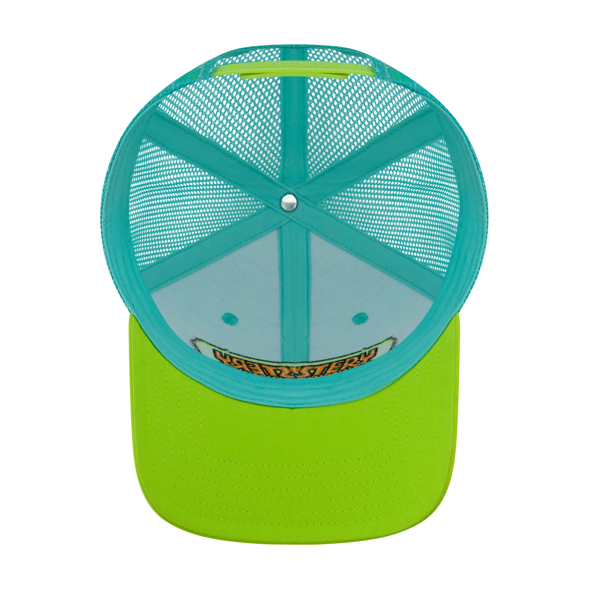 Scooby-Doo The Mystery Machine Trucker Hat – Embroidered Logo Mesh Snapback Cap