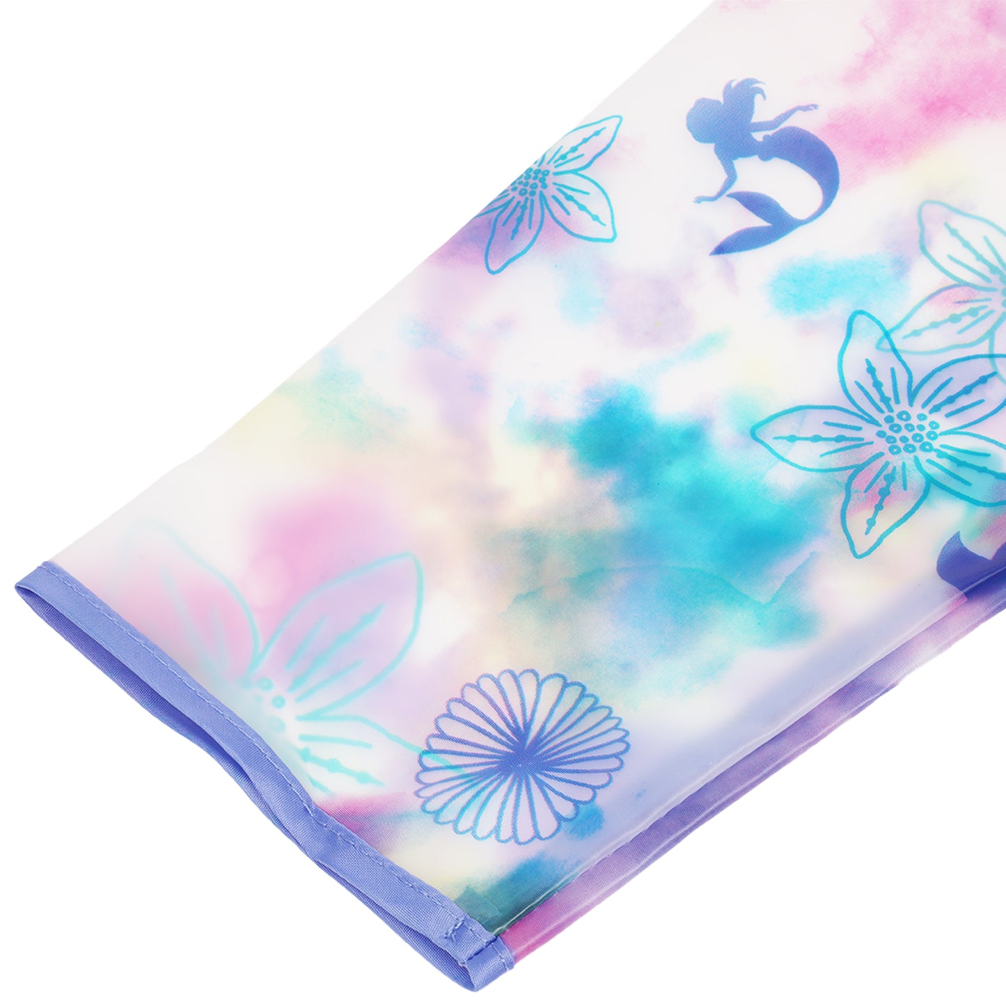 Disney The Little Mermaid Girls’ Raincoat – Waterproof Hooded Rain Jacket for Kids Ages 6–7