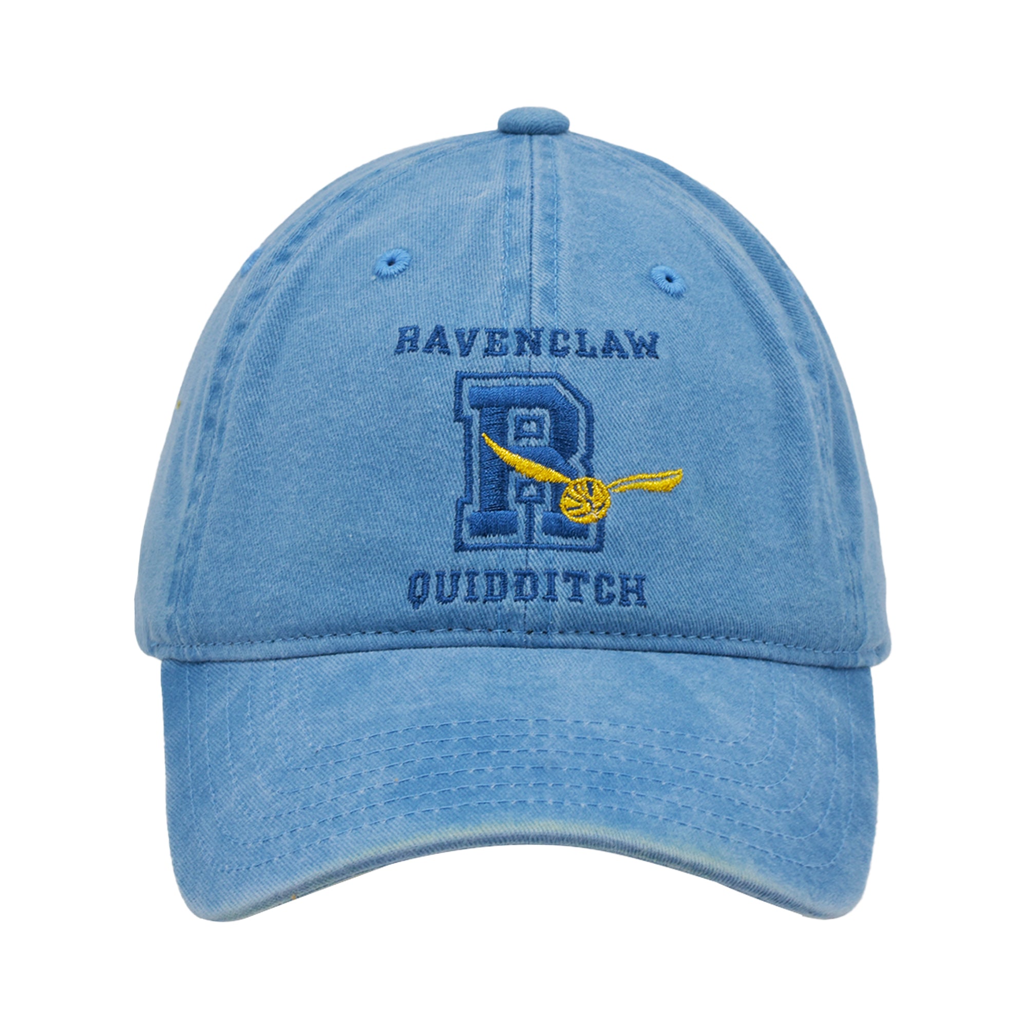 Harry Potter Ravenclaw Quidditch Washed Dad Cap – Adjustable Strapback Hat