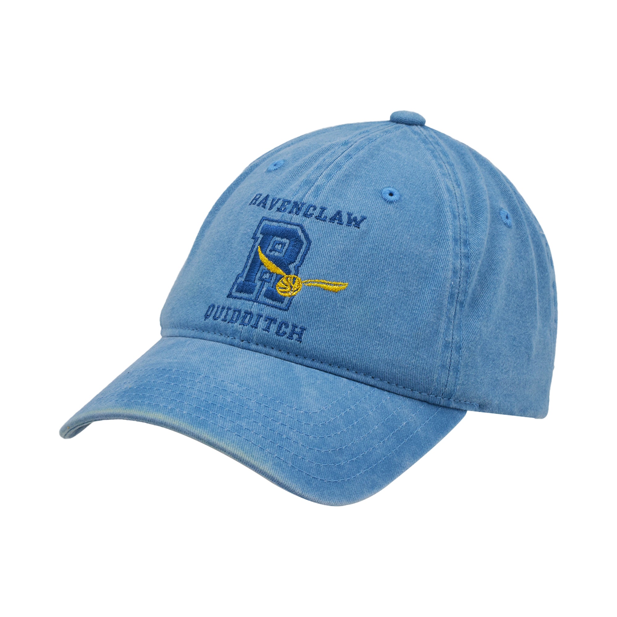 Harry Potter Ravenclaw Quidditch Washed Dad Cap – Adjustable Strapback Hat