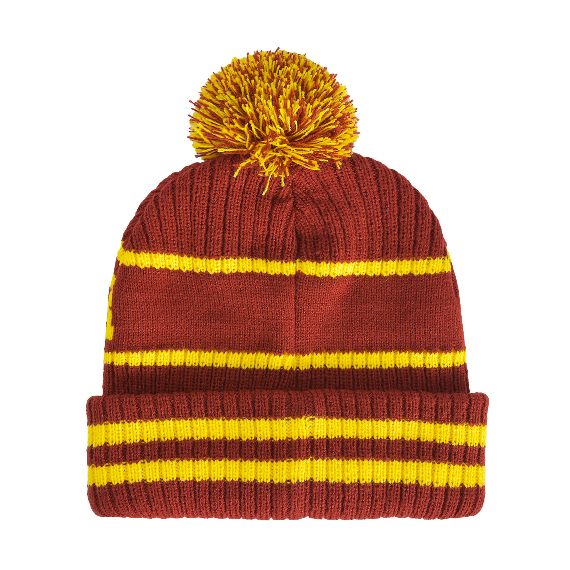 Harry Potter Gryffindor Collegiate Pom Cuff Beanie,Red