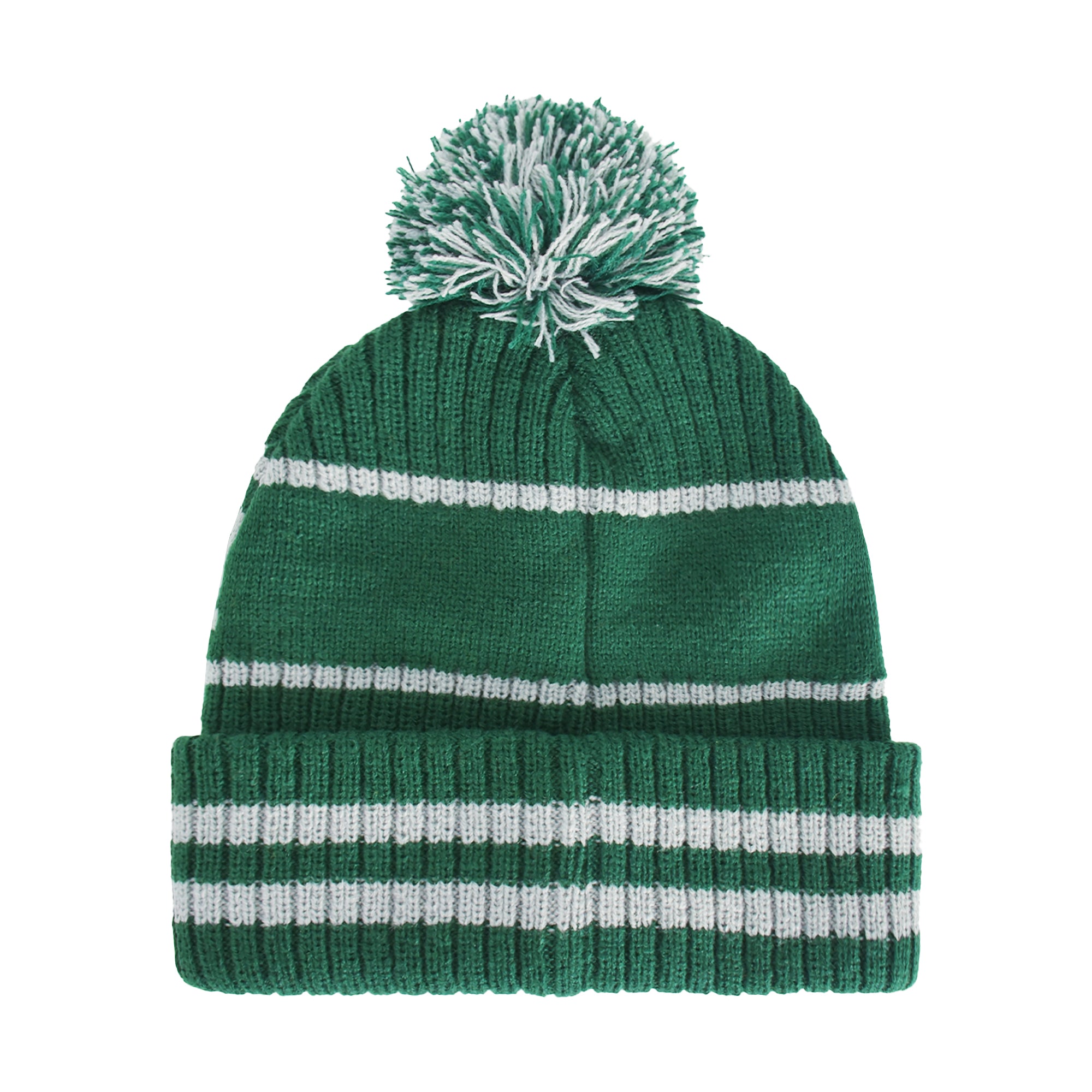Harry Potter Slytherin Collegiate Pom Cuff Beanie,Green