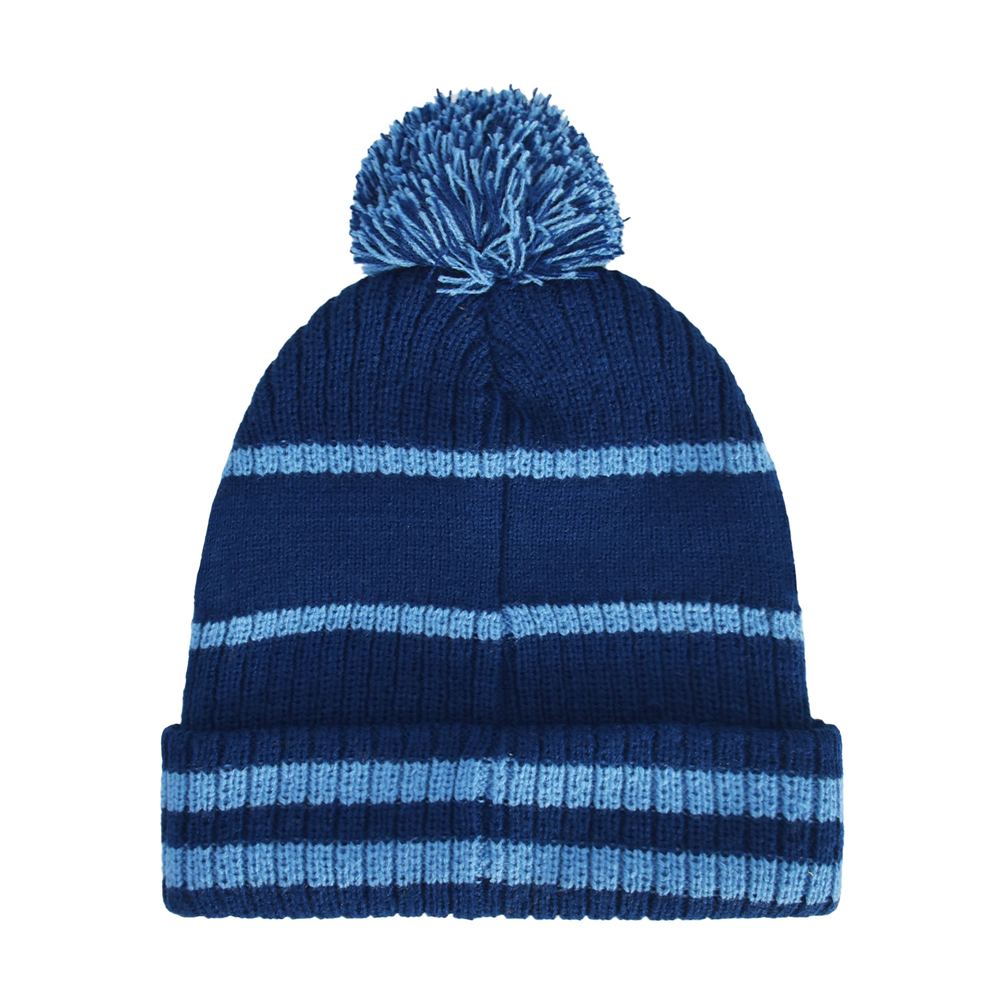 Harry Potter Ravenclaw Collegiate Pom Cuff Beanie,Blue