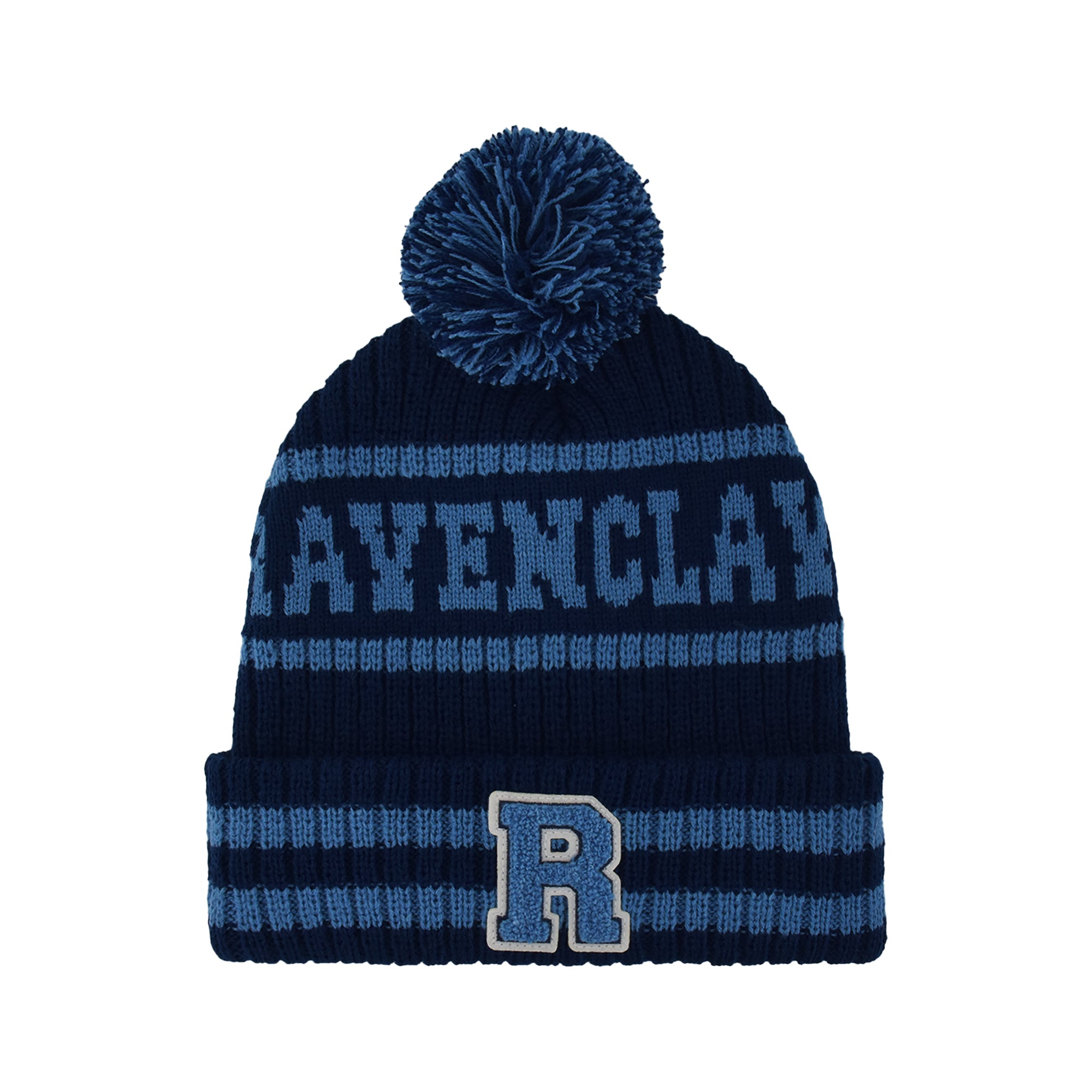 Concept One unisex-adult Harry Potter Beanie Hat and Scarf Set, Hogwarts Collegiate Winter Knit Cap With Cuff and Pom