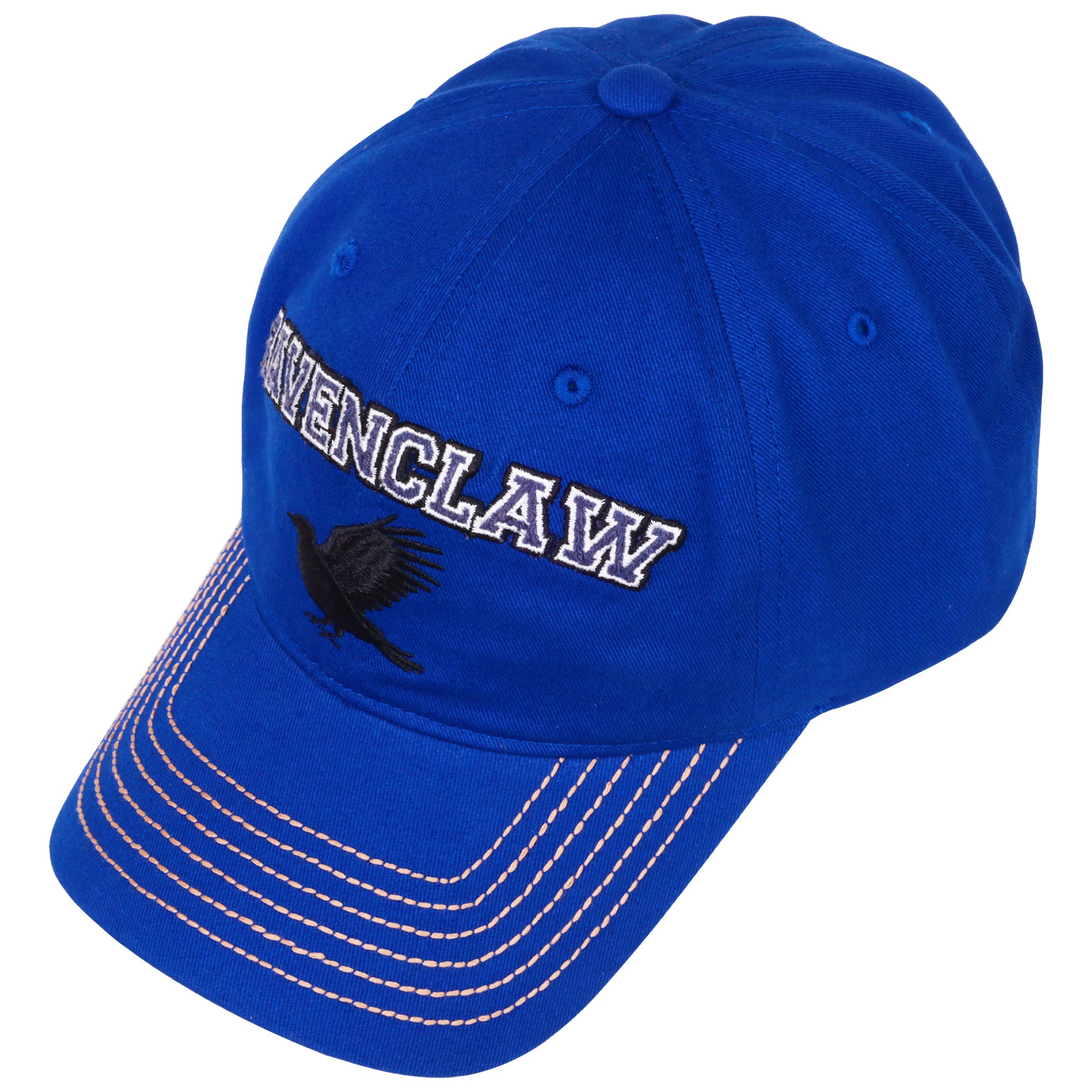 Ravenclaw Embroidered Dad Cap – Harry Potter Adjustable Curved Brim Hat, Officially Licensed