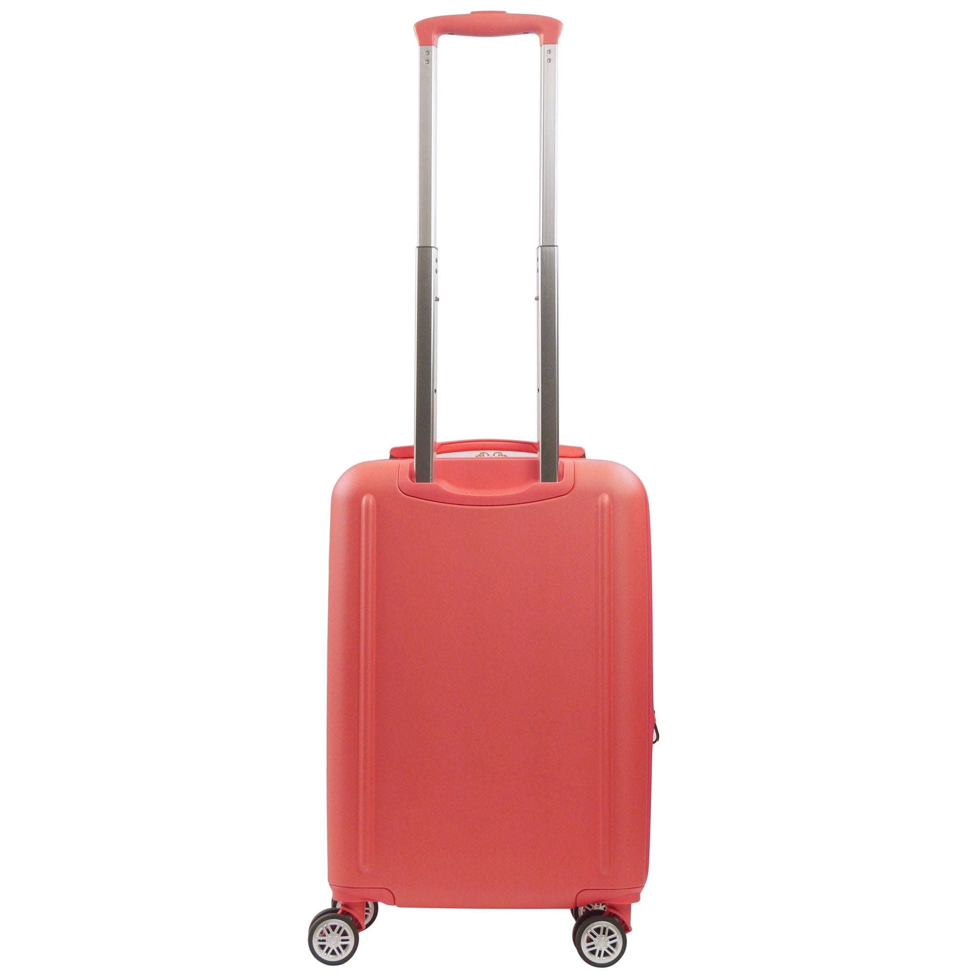Tommy Bahama 22.5" Hard-Sided 3D Pineapple Luggage with Drawstring Bag in Coral