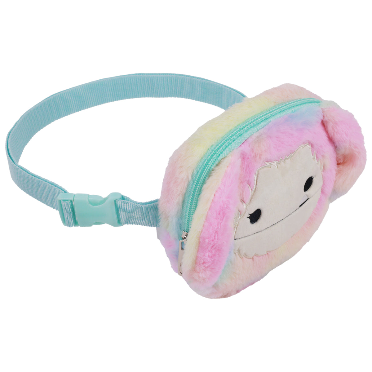 Squishmallows Zozo Pastel Plush Belt Bag