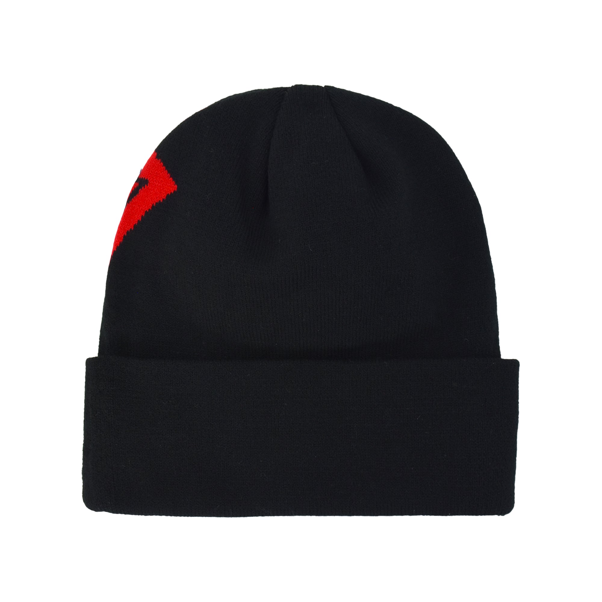Concept One The Rolling Stones Beanie Hat, Winter Knit Cap with Jacquard Lips Logo and Cuff