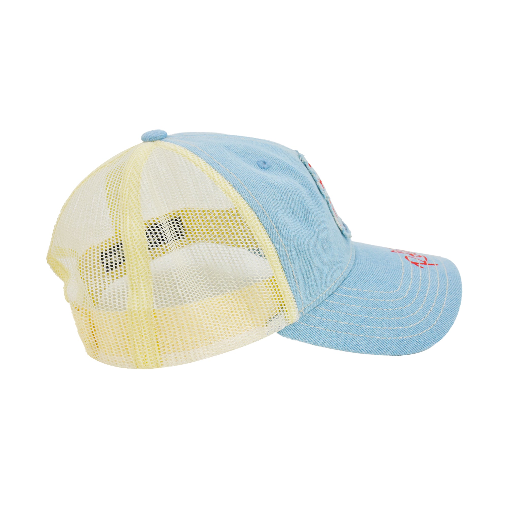 Concept One Mens The Rolling Stones Men's Trucker Hat, Lips Logo Adjustable Snapback Baseball Cap with Curved Brim