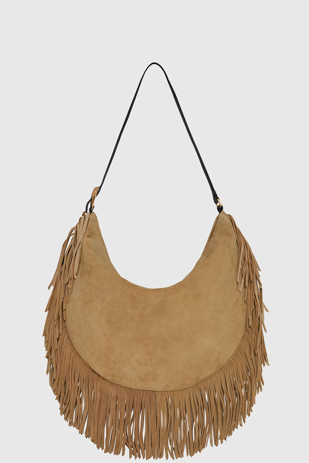 Rebecca Minkoff Billie Fringe Hobo Chestnut / Fondant