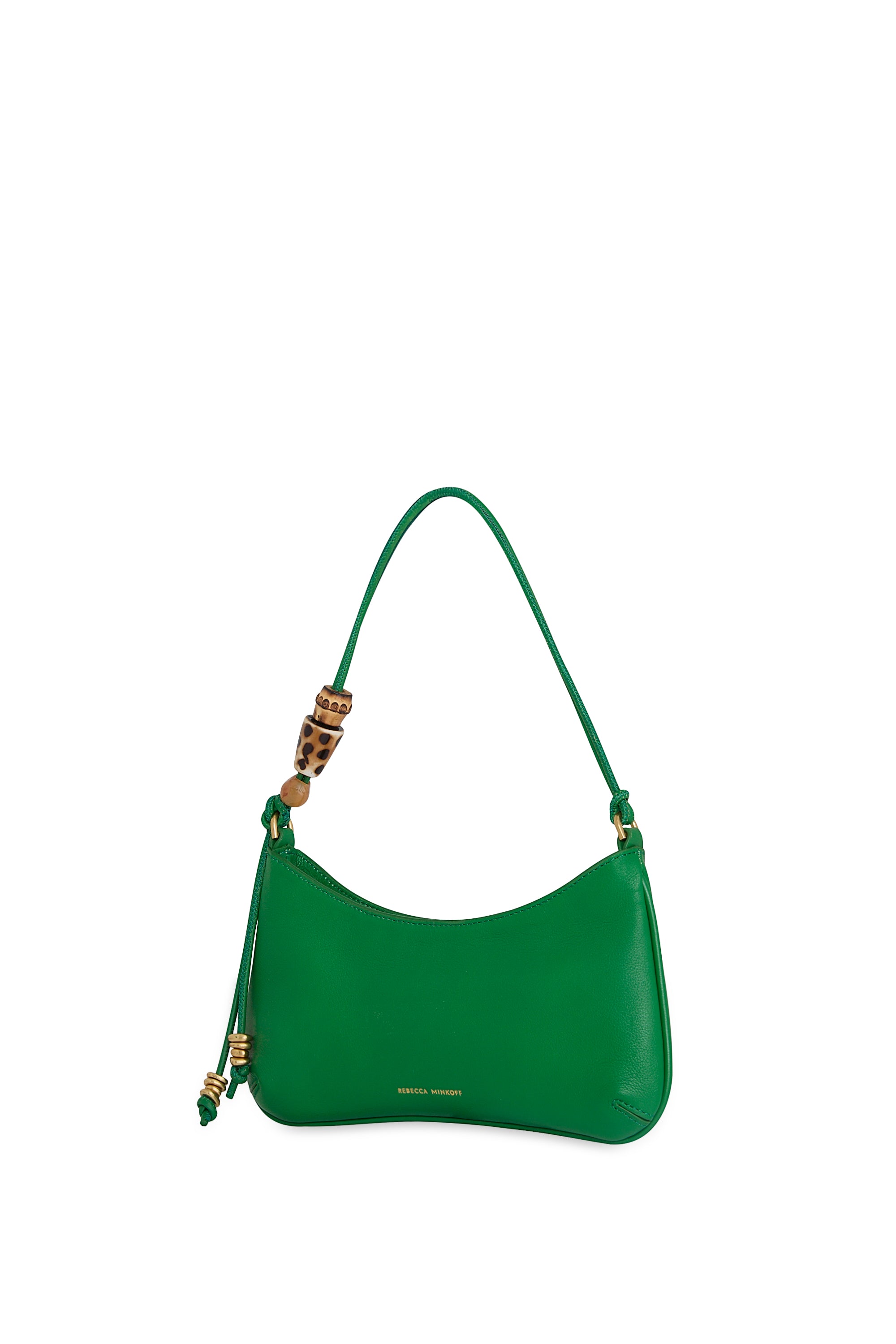 Rebecca Minkoff Reina Shoulder Bag – Kelly Green Leather Shoulder Purse