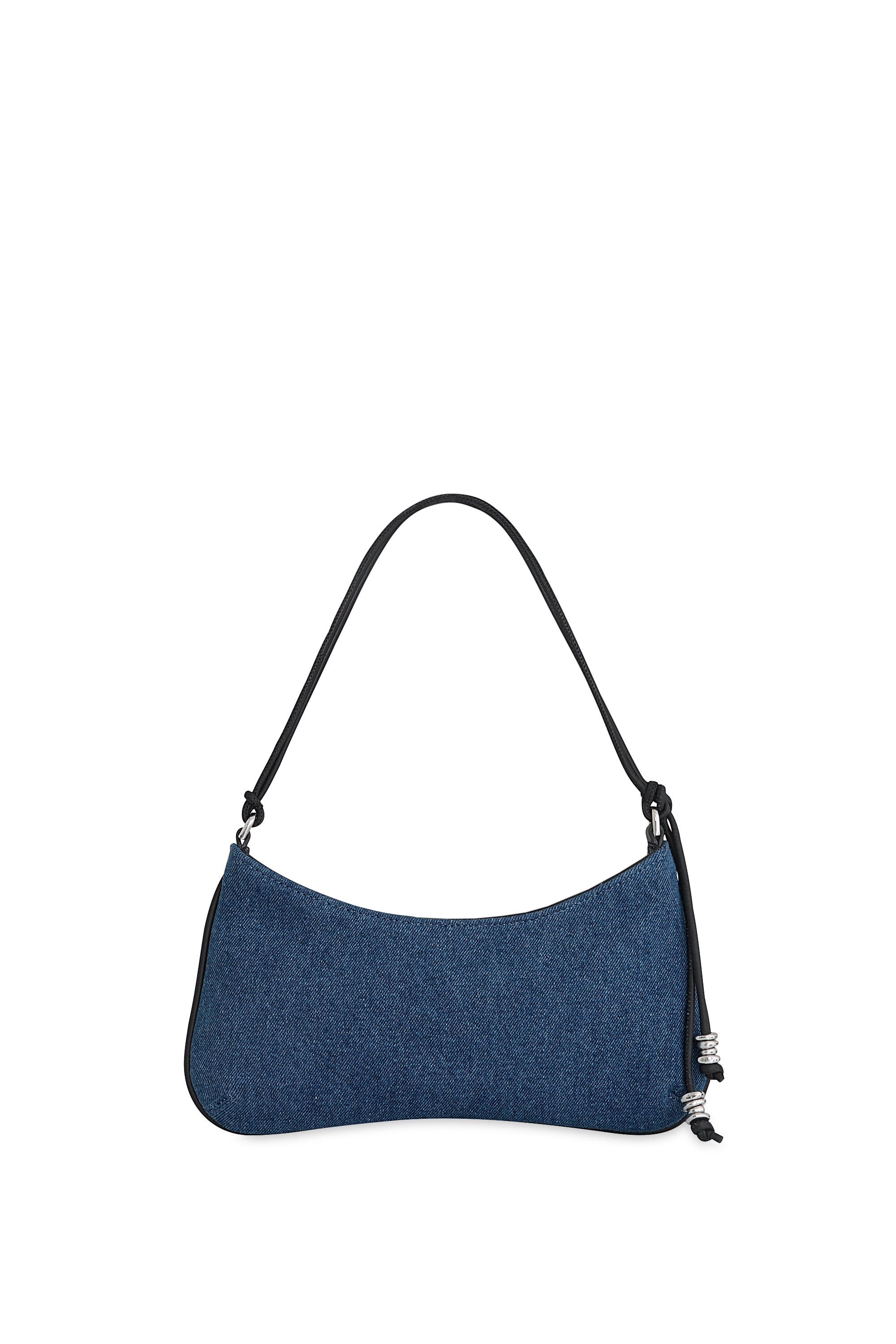Rebecca Minkoff Reina Shoulder Bag – Denim Shoulder Purse with Adjustable Strap