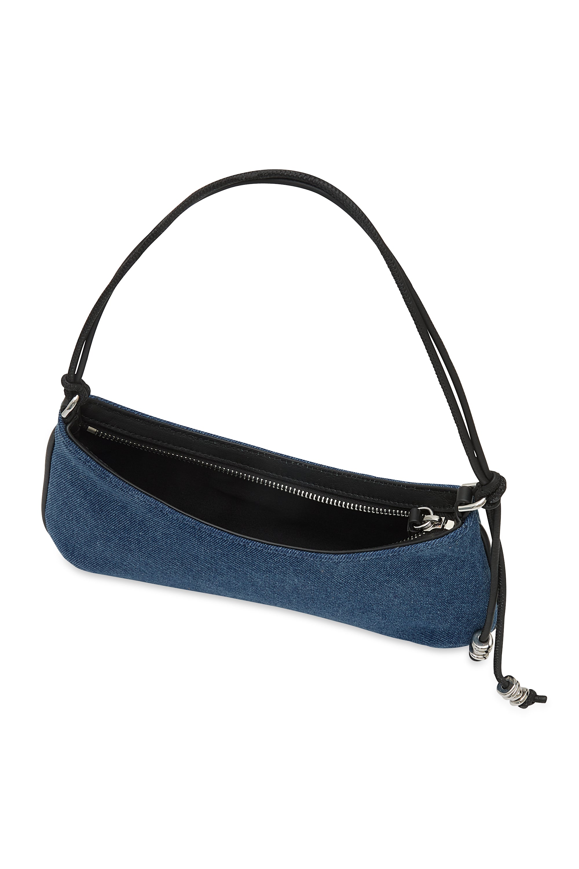Rebecca Minkoff Reina Shoulder Bag – Denim Shoulder Purse with Adjustable Strap