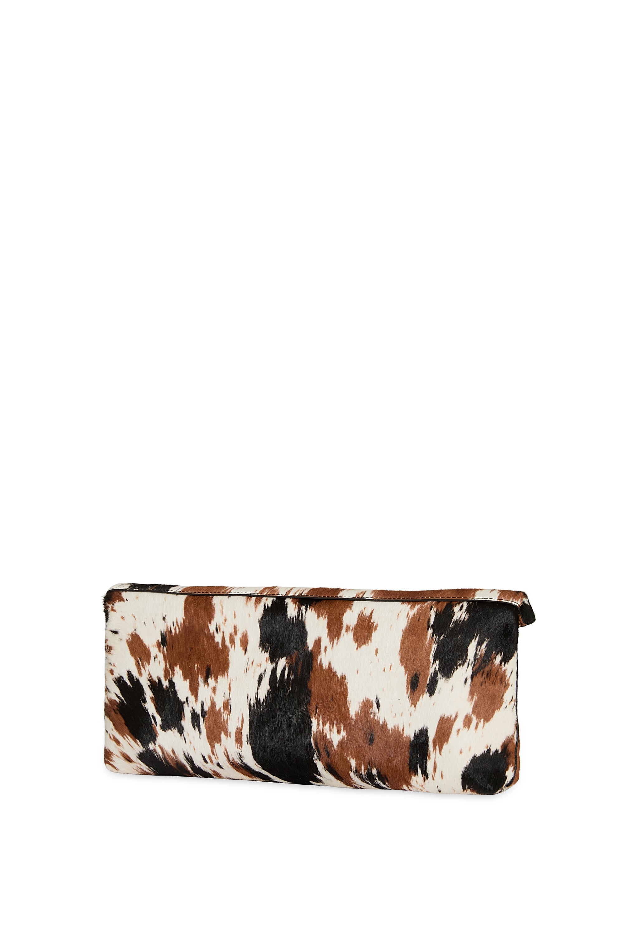 Rebecca Minkoff Envelop Clutch Leopard Haircalf Brown / White