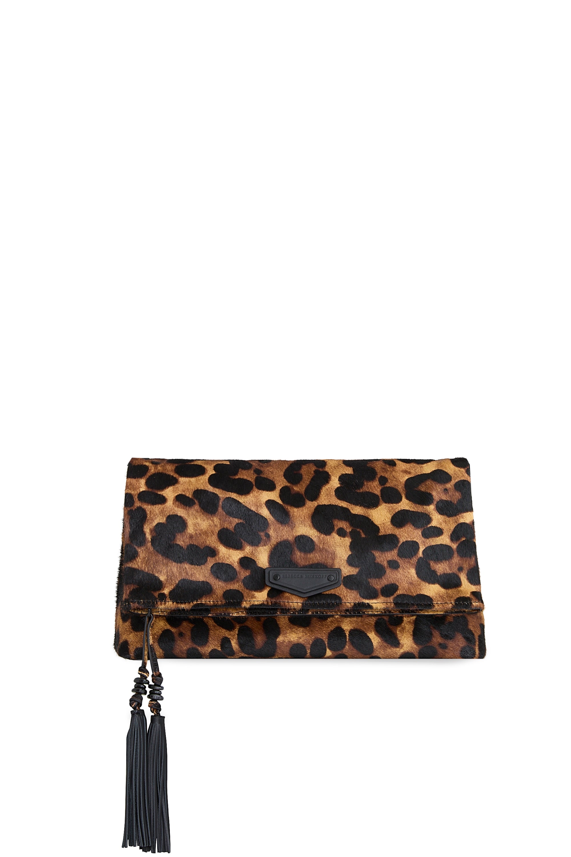 Rebecca Minkoff Tessa Convertible Clutch Leopard / Black