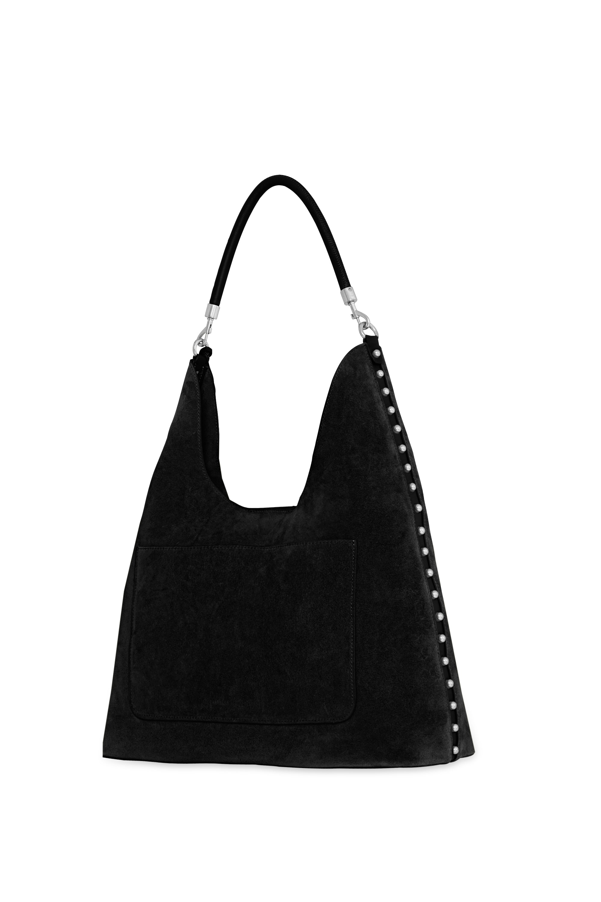 Rebecca Minkoff Nolita Small Hobo With Crossbody Strap Black