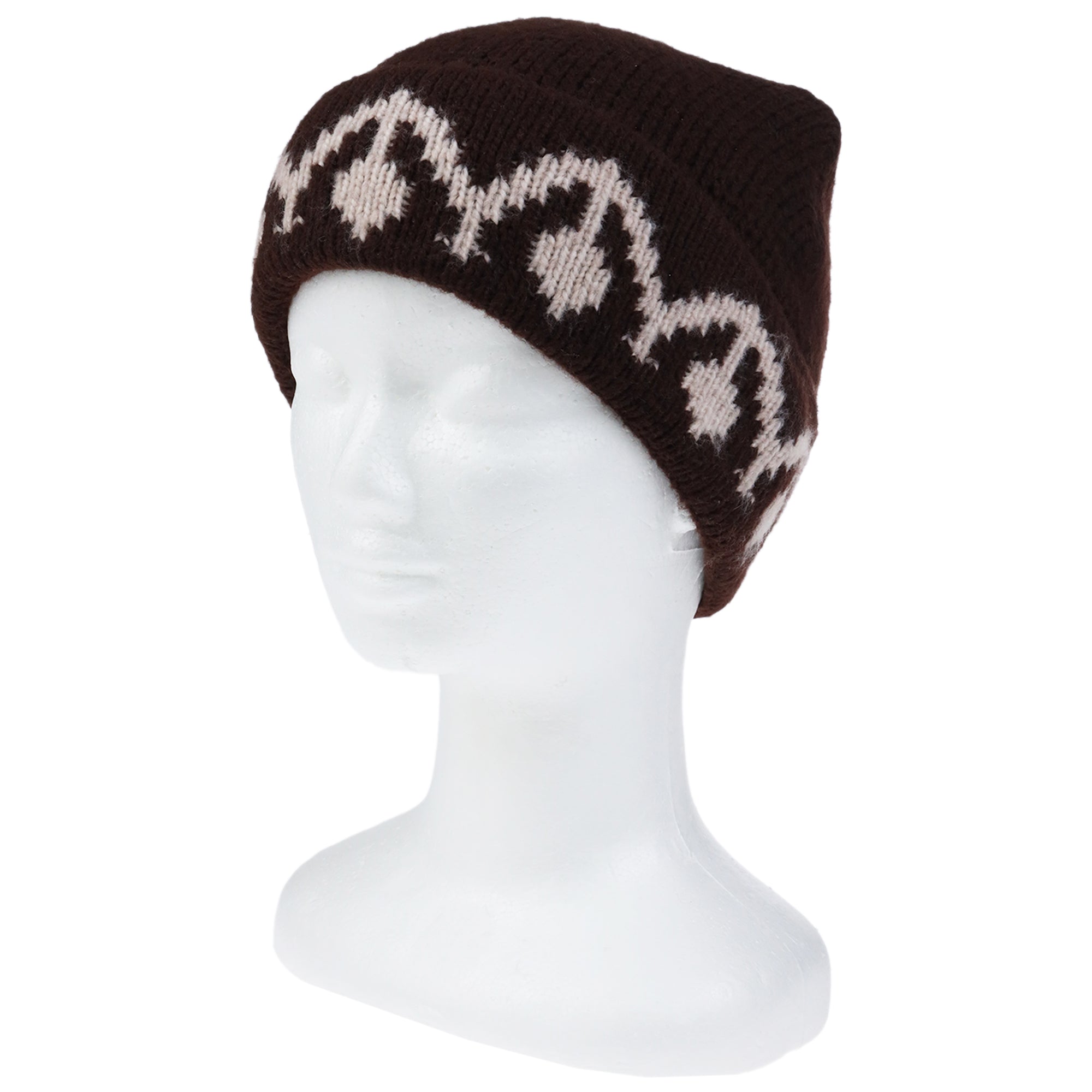 Rebecca Minkoff Monogram Cuff Knit Beanie