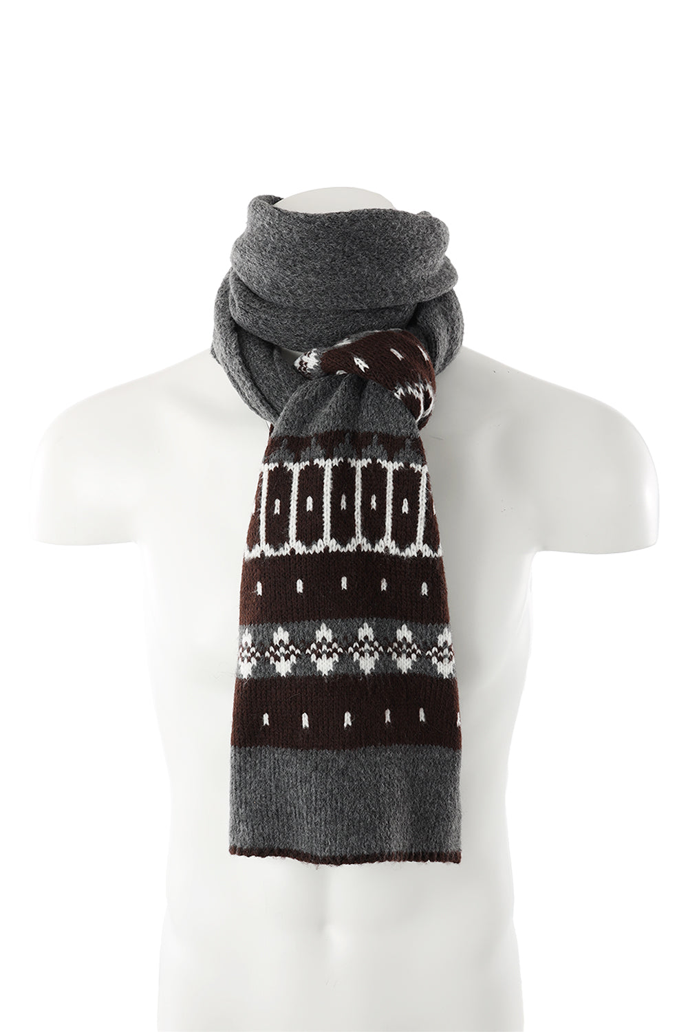 Rebecca Minkoff Heather Knit Ikat Scarf