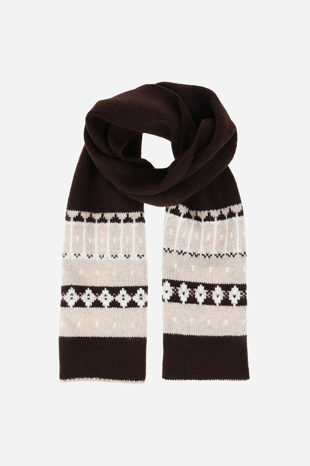 Rebecca Minkoff Heather Knit Ikat Scarf