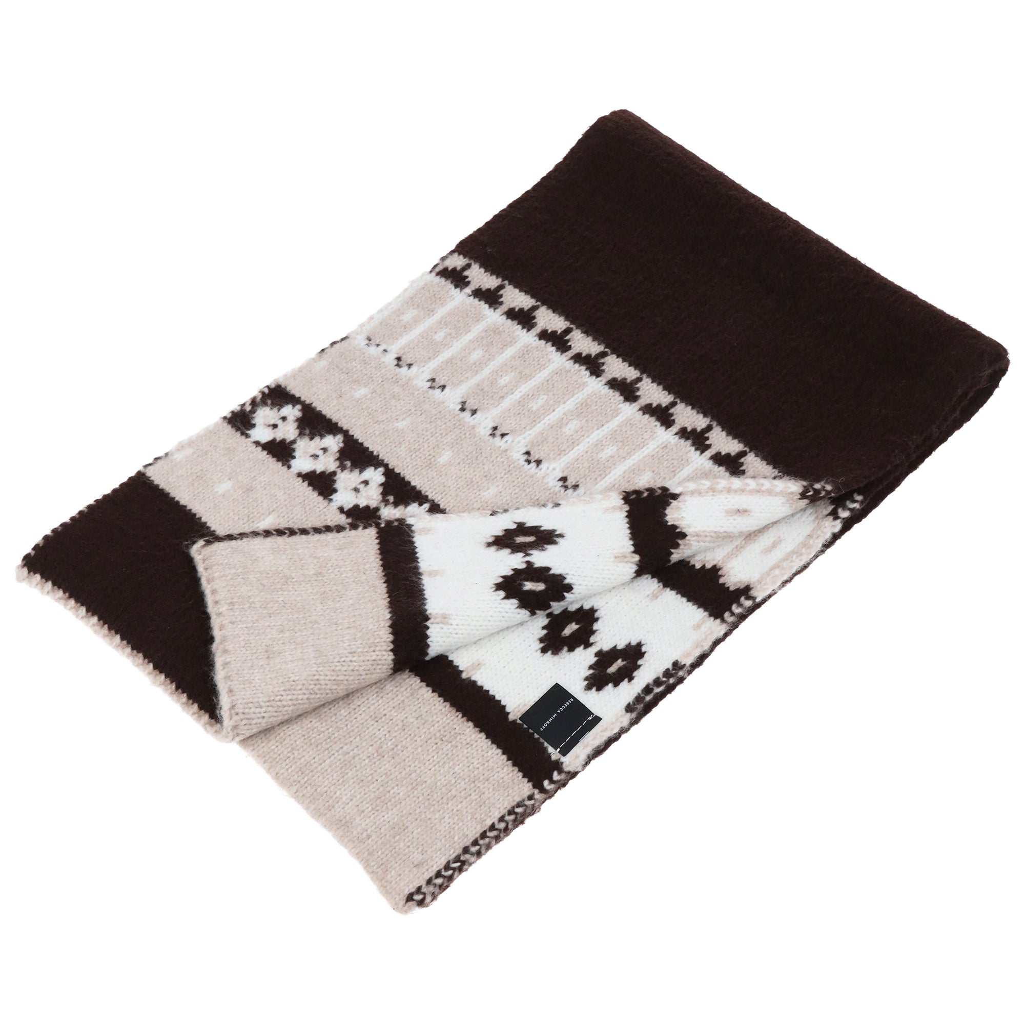 Rebecca Minkoff Heather Knit Ikat Scarf