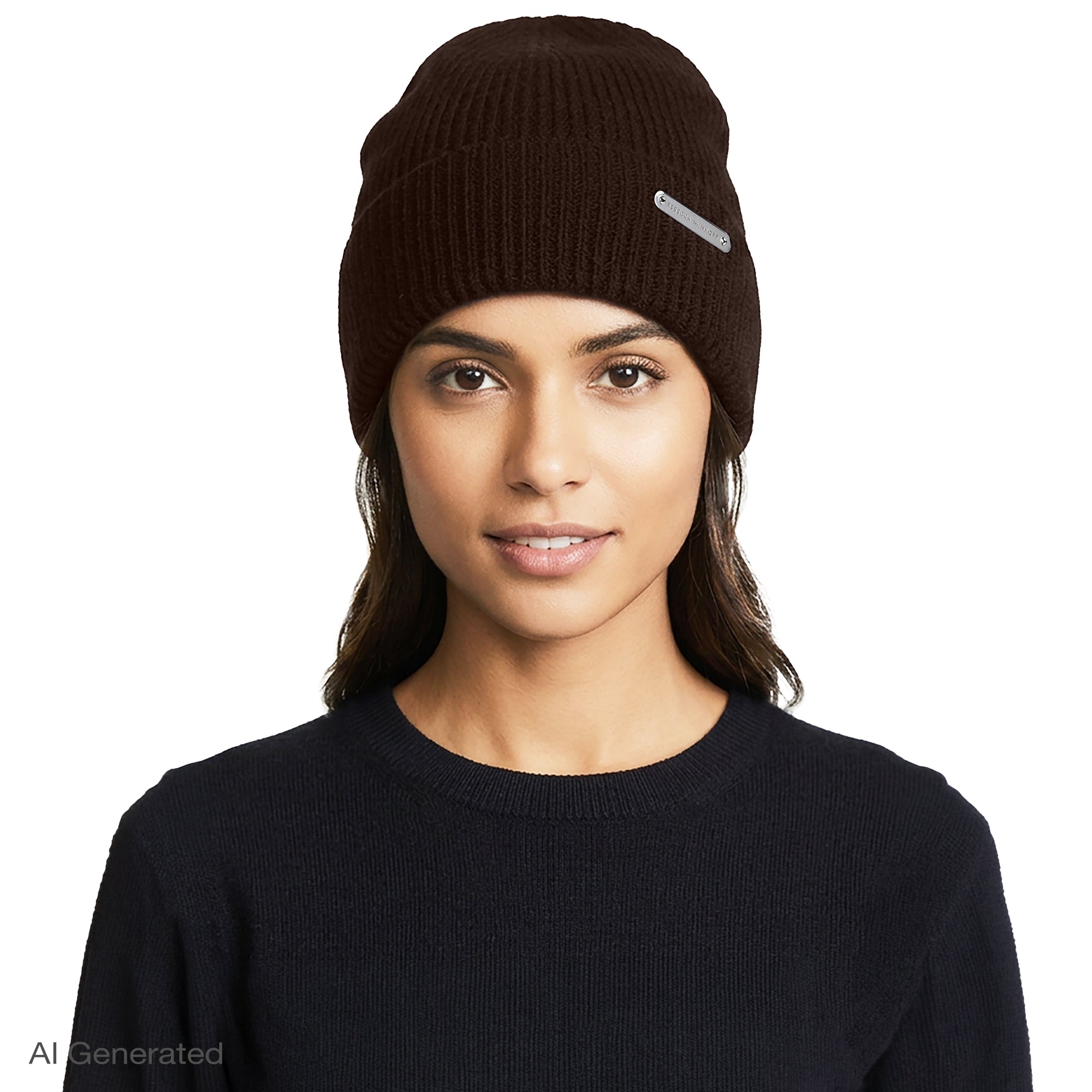Rebecca Minkoff Rib Knit Cuff Beanie