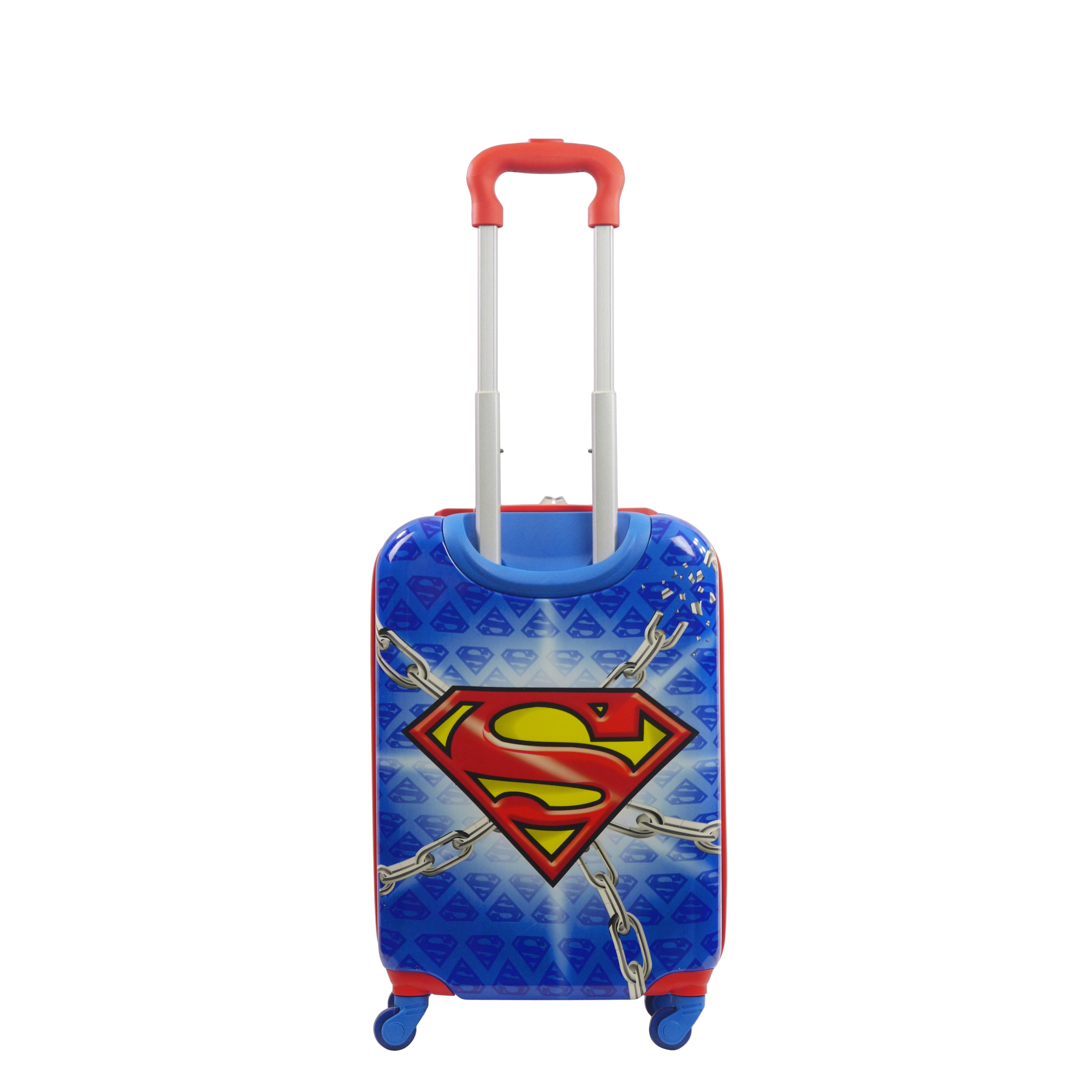 WB Superman Kids 20.5" Hard Side Spinner Carry-on Luggage