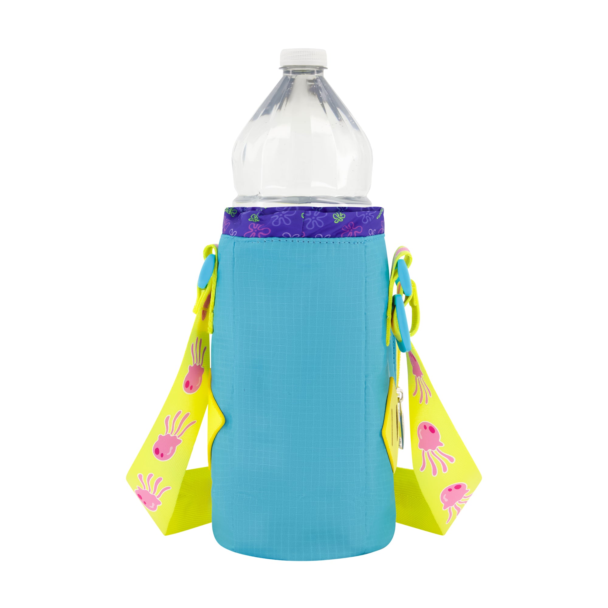 Spongebob Jellyfish Water Bottle Crossbody, Multi