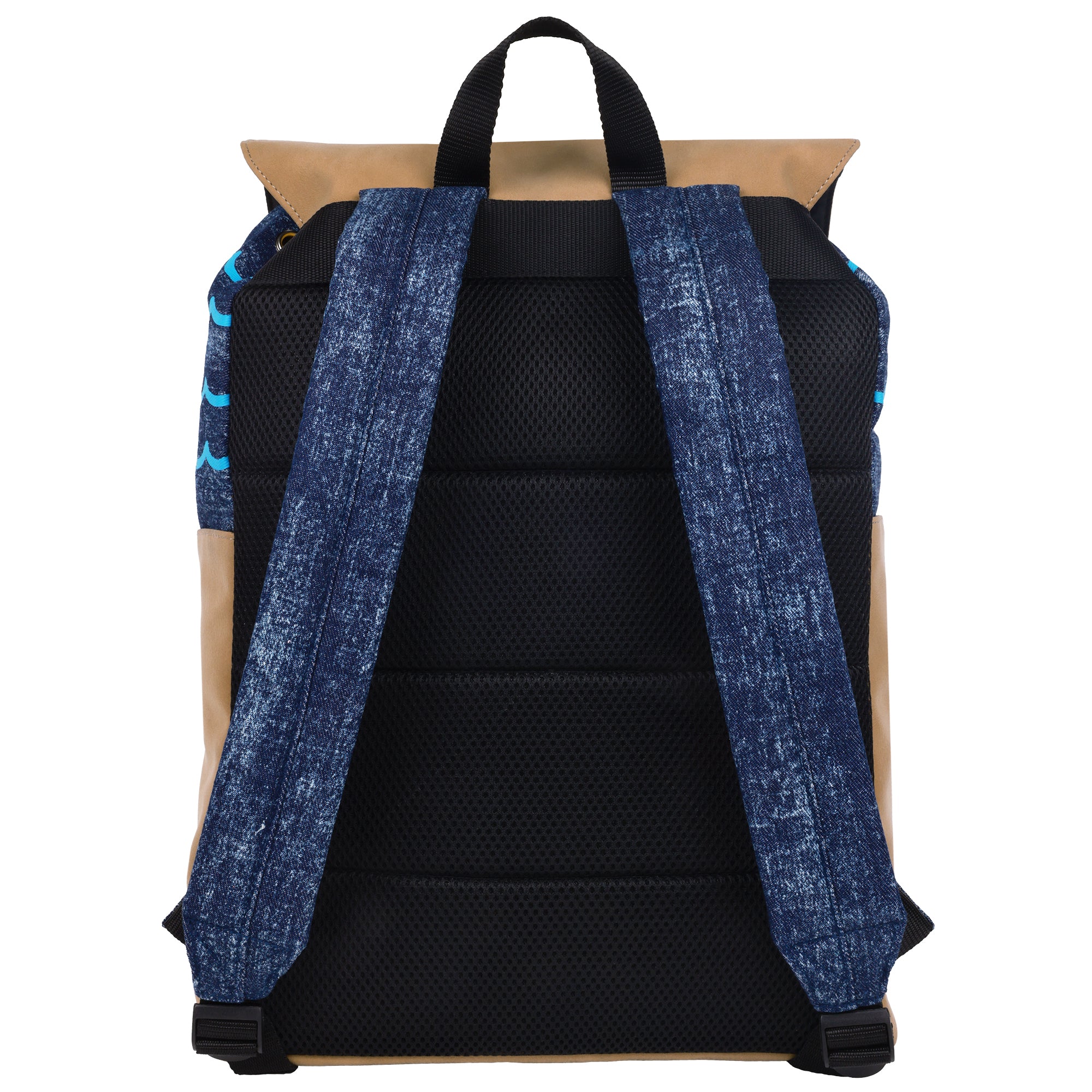 SpongeBob Denim & Nubuck Backpack with Embroidered Patch