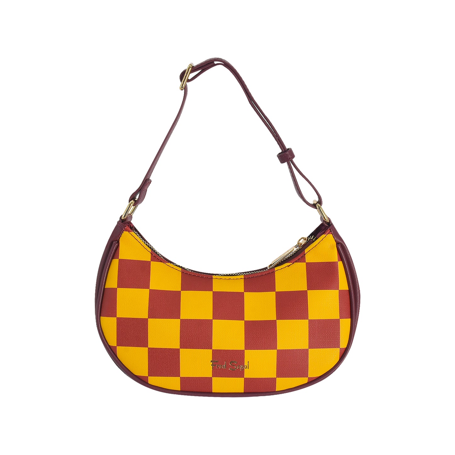 Fred Segal Harry Potter Checker Gryffindor Shoulder Bag, Red
