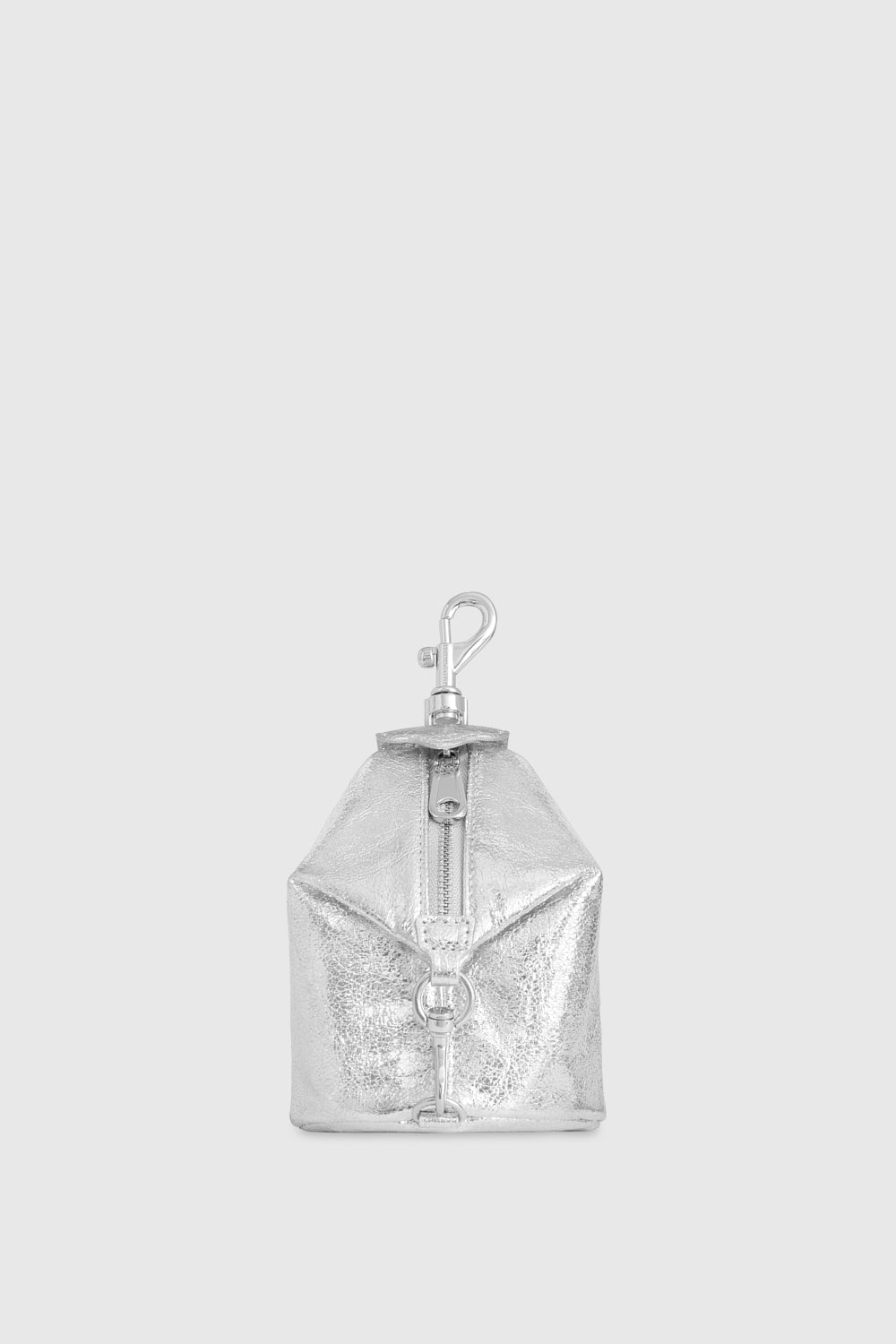 Rebecca Minkoff Mini Julian Key Fob Silver