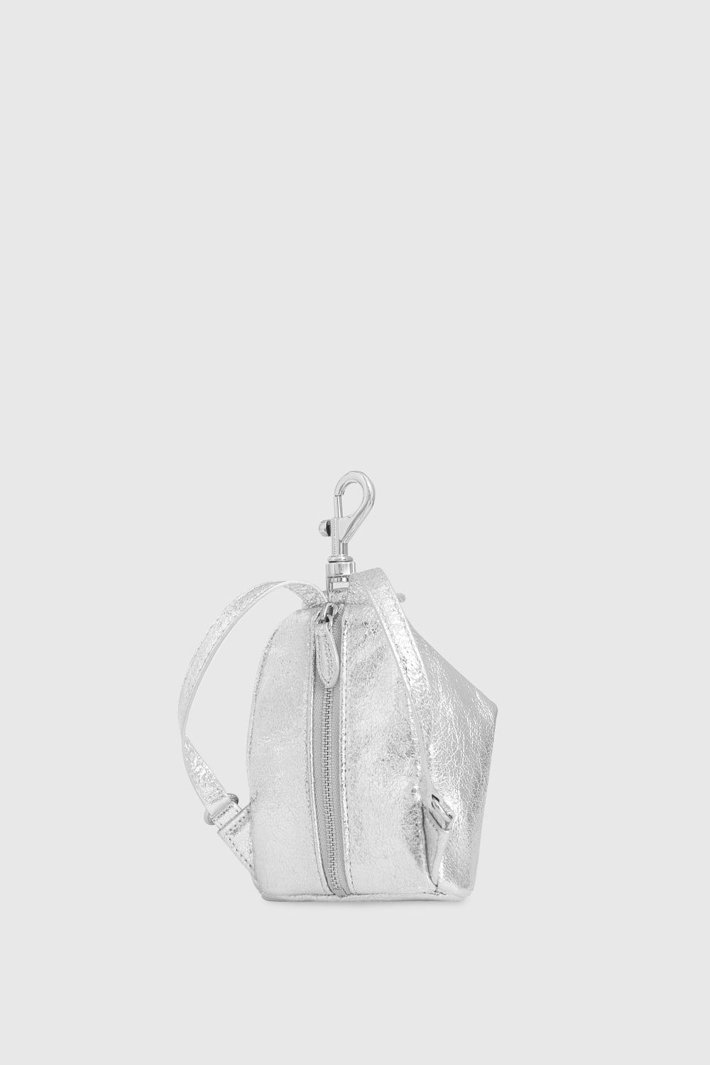 Rebecca Minkoff Mini Julian Key Fob Silver