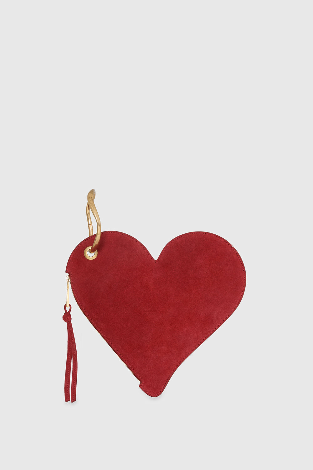 Rebecca Minkoff Heart Wristlet Red