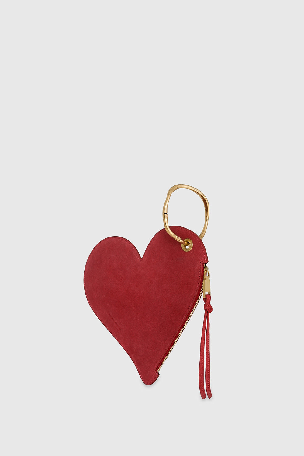 Rebecca Minkoff Heart Wristlet Red