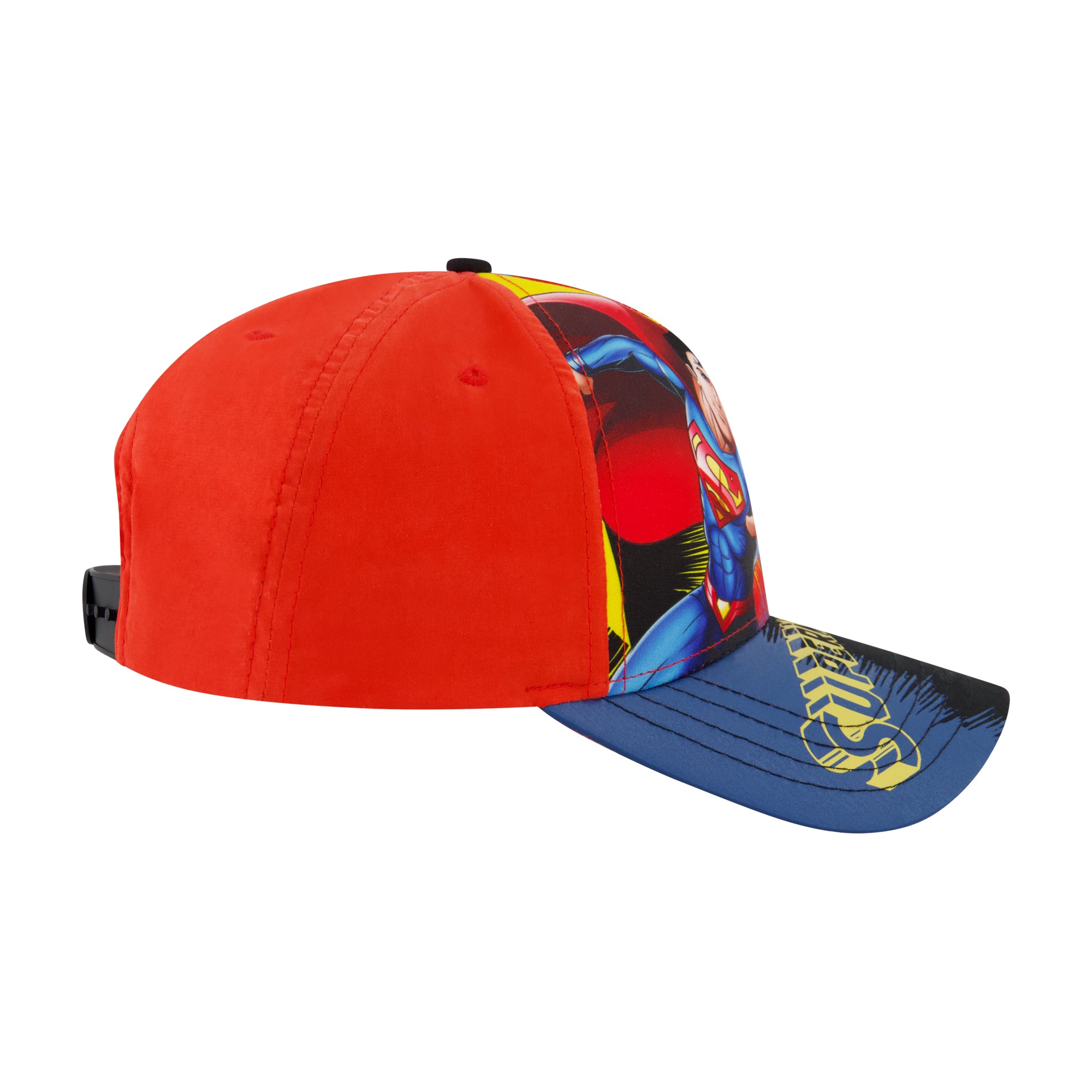 DC Comics Superman Kids Baseball Cap – All-Over Print Character Hat, Adjustable