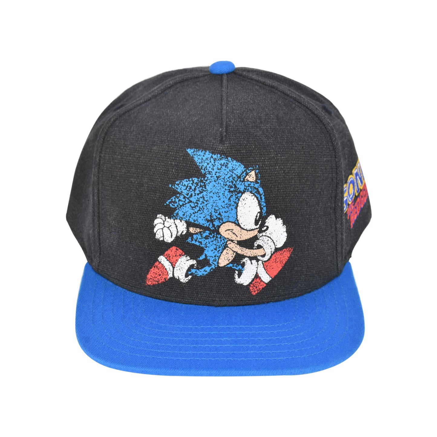 Concept One Girls Shadow The Hedgehog Baseball Cap, Kids Sonic Cotton Adjustable Snapback Hat with 3D Ears and Flat Brim