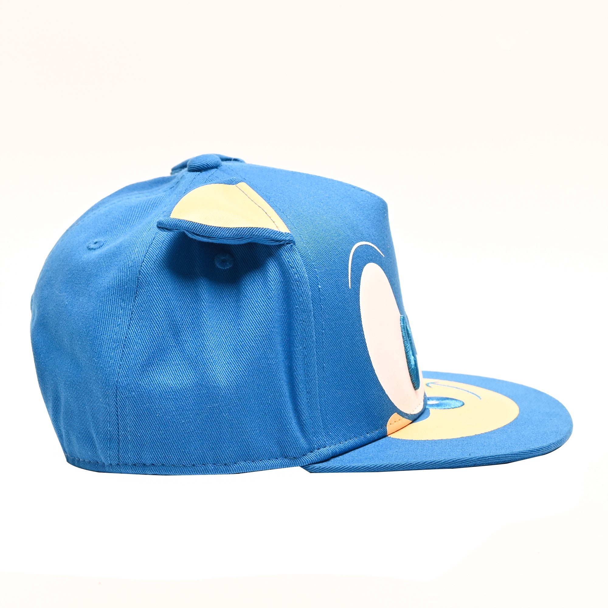 Concept One Girls Shadow The Hedgehog Baseball Cap, Kids Sonic Cotton Adjustable Snapback Hat with 3D Ears and Flat Brim