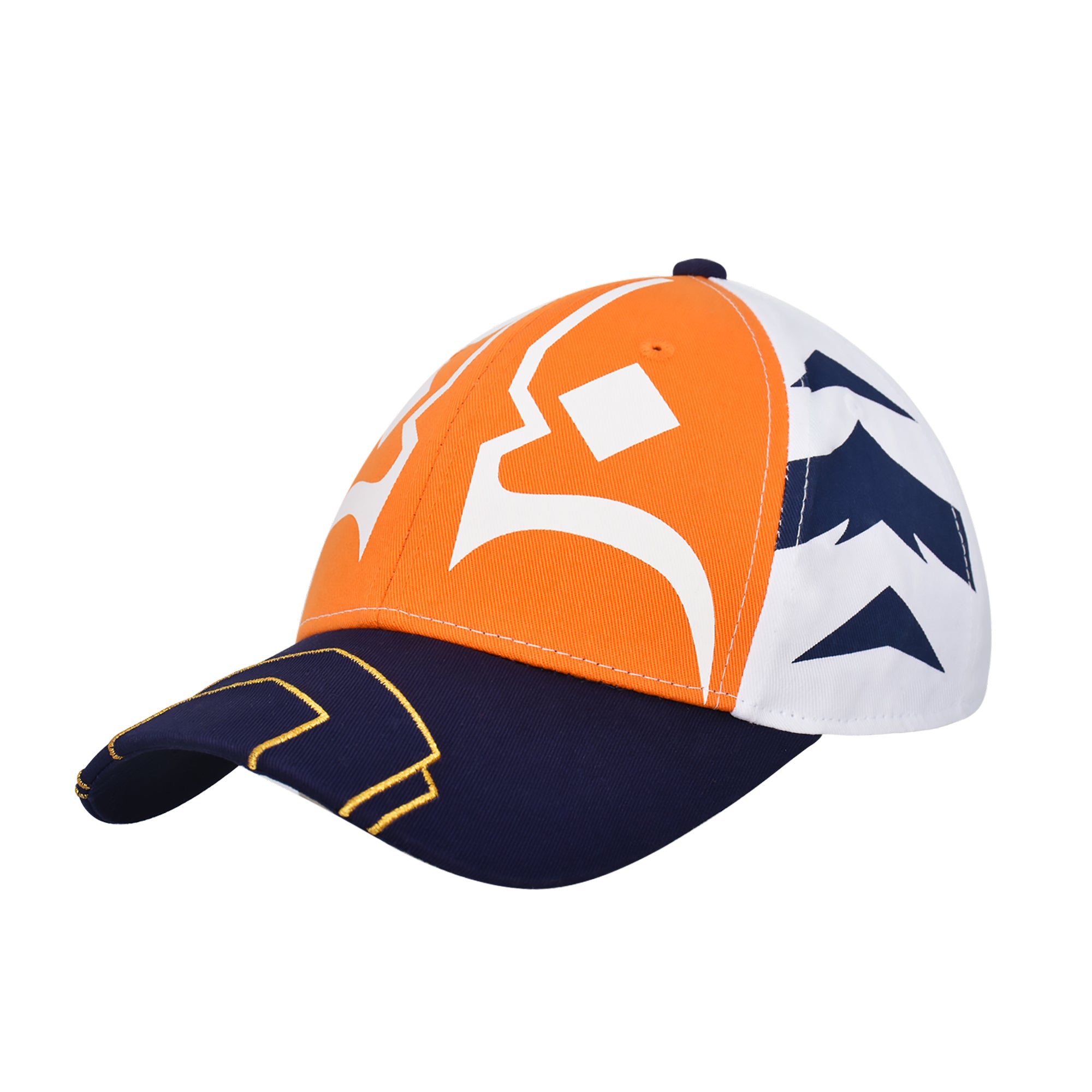 STAR WARS The Clone Wars Ahsoka Cosplay Snapback Baseball Hat, Multi, One Size