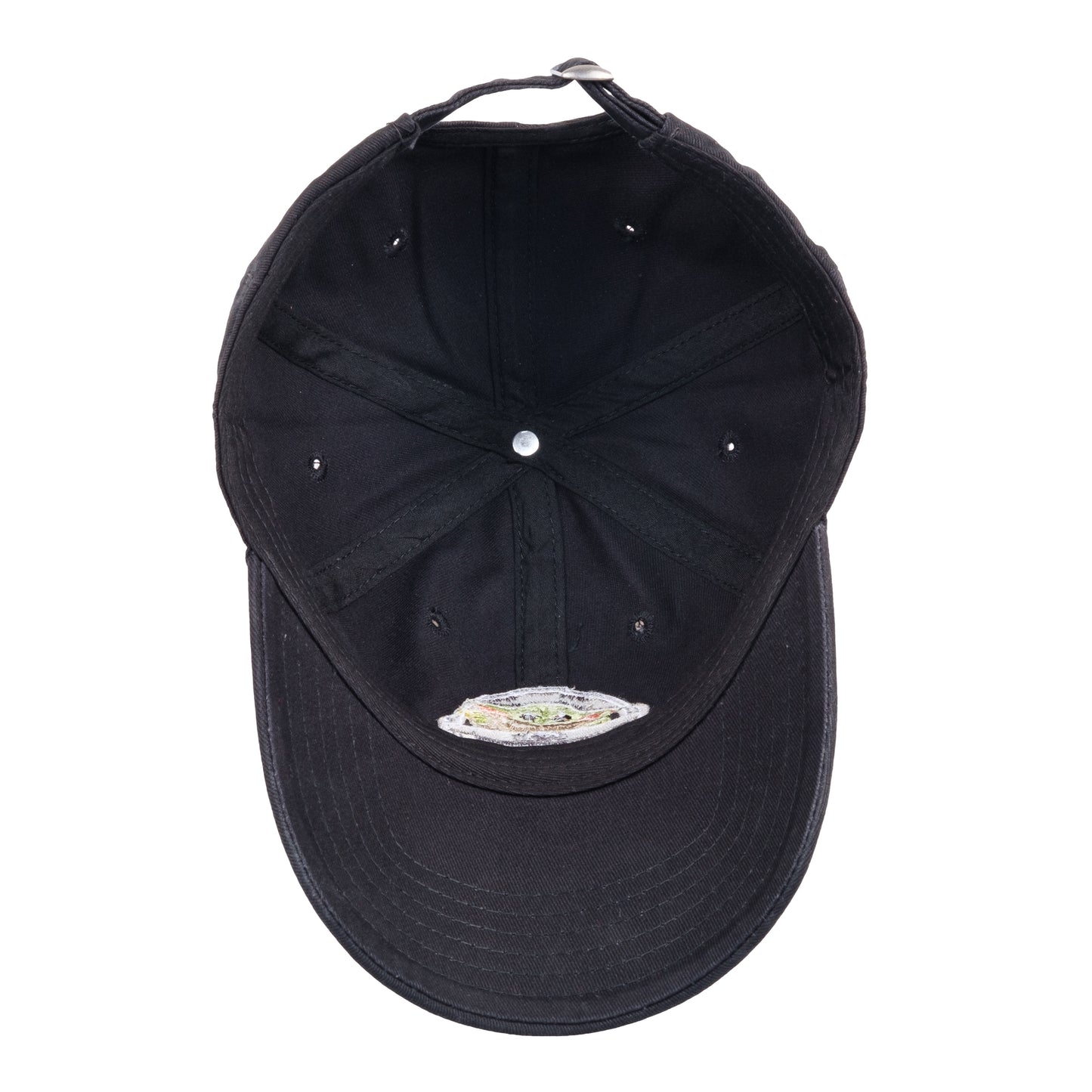 STAR WARS Grogu Dad Hat, The Mandalorian Adjustable Baseball Cap, Black - Egg, One Size